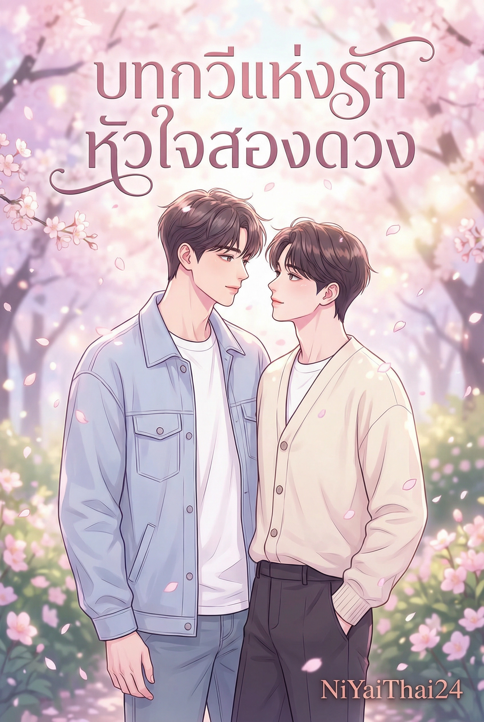 อ่านบทกวีแห่งรักที่ถูกเขียนขึ้นใหม่ด้วยหัวใจสองดวงที่พร้อมจะมอบให้กันและกันฟรี นิยายออนไลน์จบแล้ว - NIYAITHAI24.COM