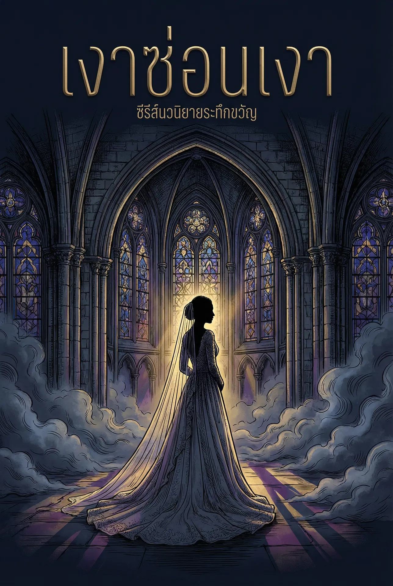 ปกนิยายนิยายดราม่าน้ำตาซึม เจ้าสาวในเงามืด อ่านฟรีออนไลน์ NIYAITHAI24