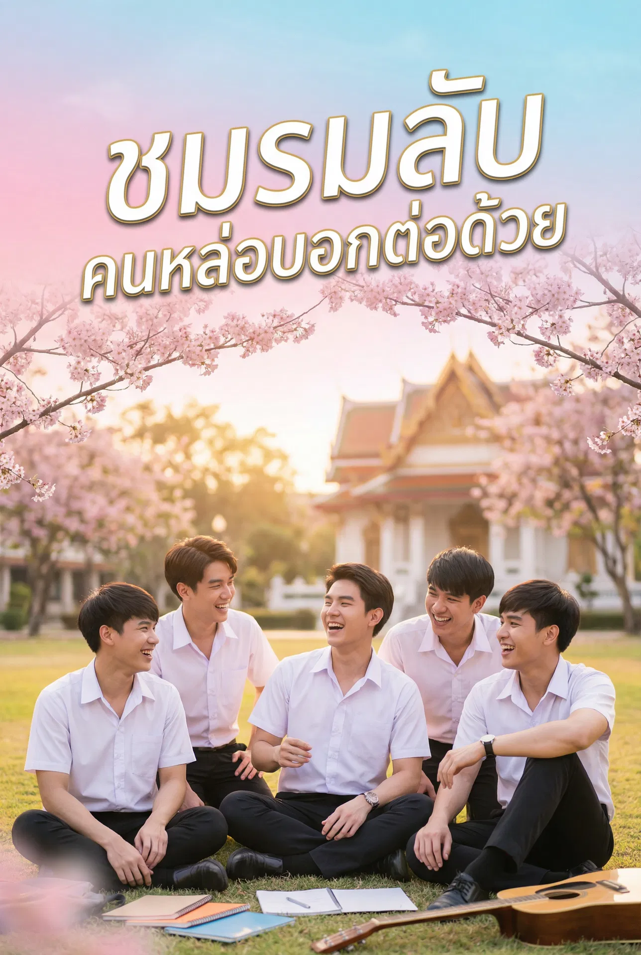 อ่านชมรมลับ คนหล่อบอกต่อด้วยฟรี นิยายออนไลน์จบแล้ว - NIYAITHAI24.COM