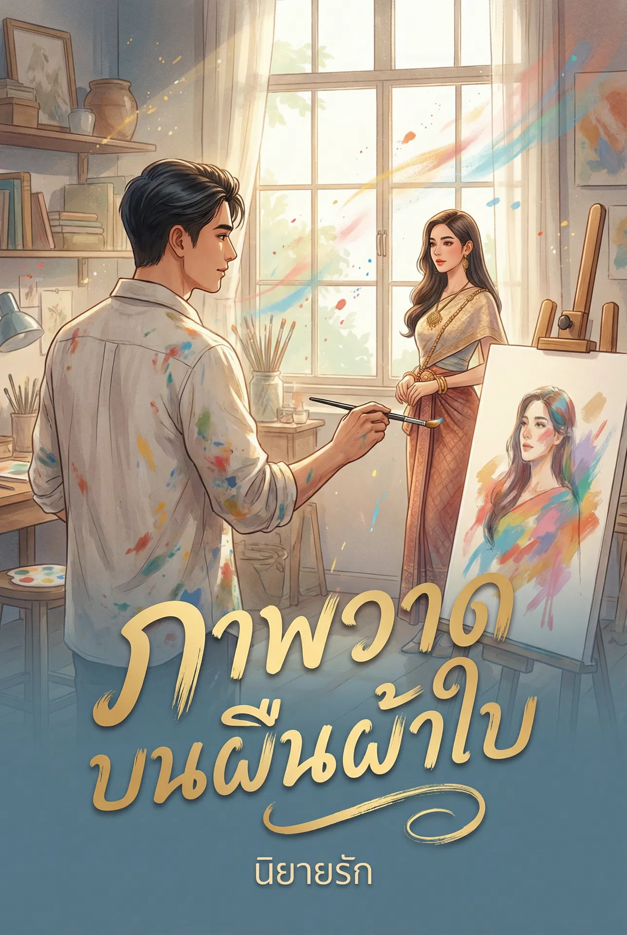 อ่านภาพวาดบนผืนผ้าใบฟรี นิยายออนไลน์จบแล้ว - NIYAITHAI24.COM