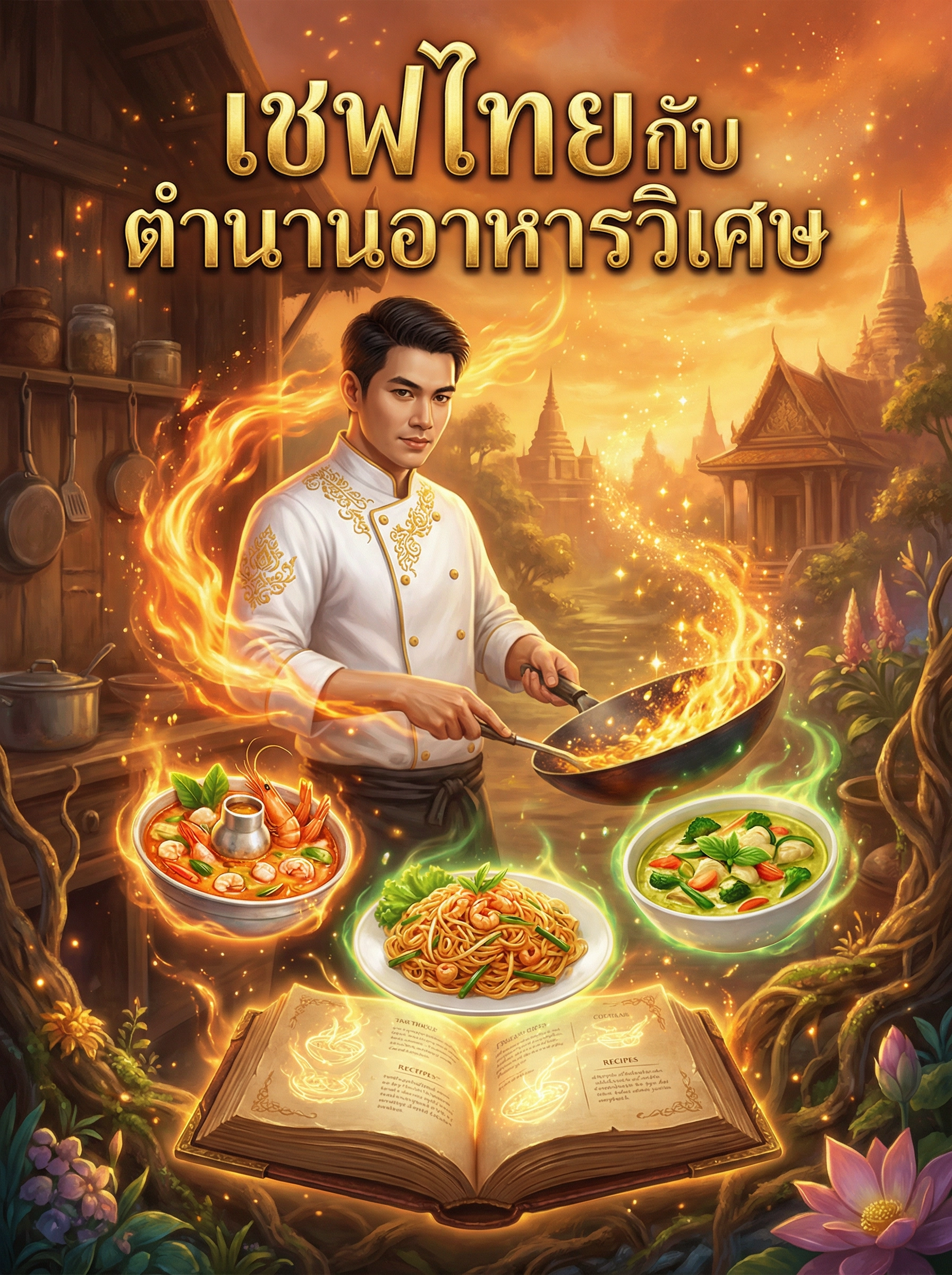 อ่านเชฟไทยกับตำนานอาหารวิเศษฟรี นิยายออนไลน์จบแล้ว - NIYAITHAI24.COM