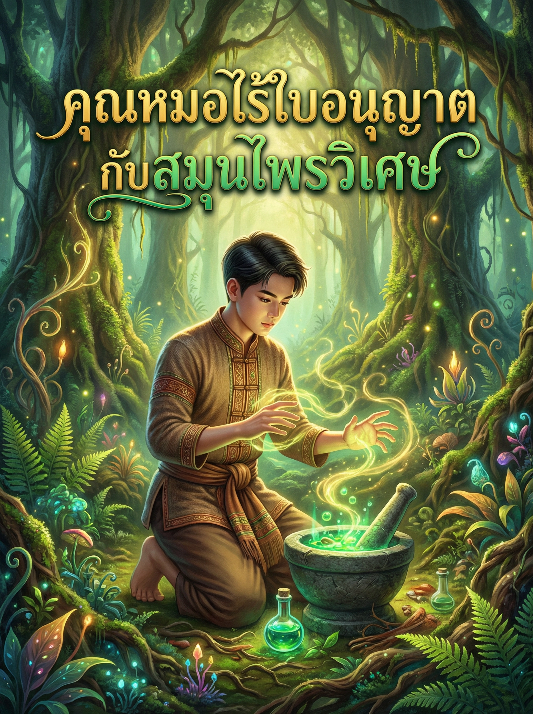 อ่านคุณหมอไร้ใบอนุญาตกับสมุนไพรวิเศษฟรี นิยายออนไลน์จบแล้ว - NIYAITHAI24.COM