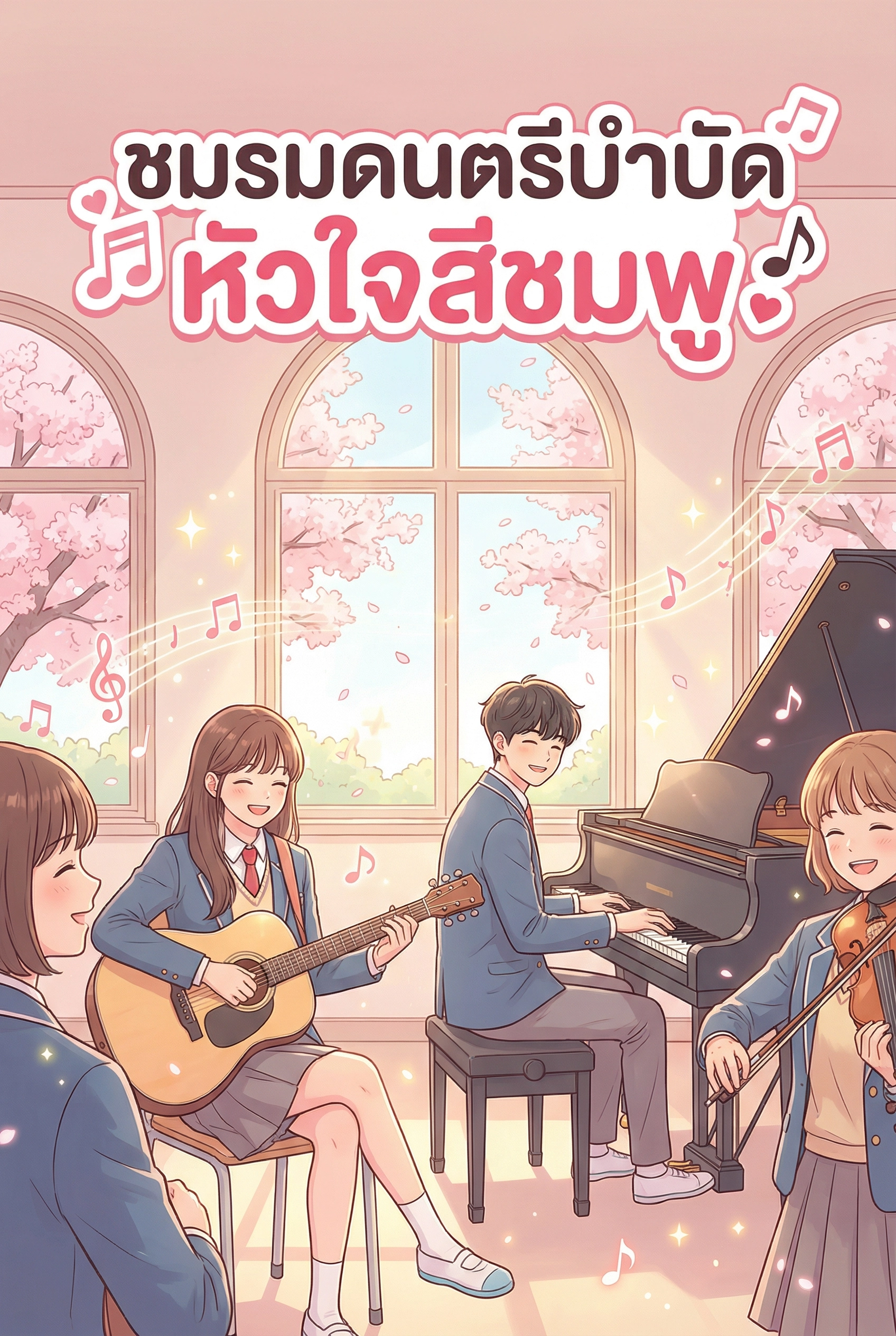 นิยายคล้ายกัน ชมรมดนตรีบำบัดหัวใจสีชมพู อ่านฟรีออนไลน์