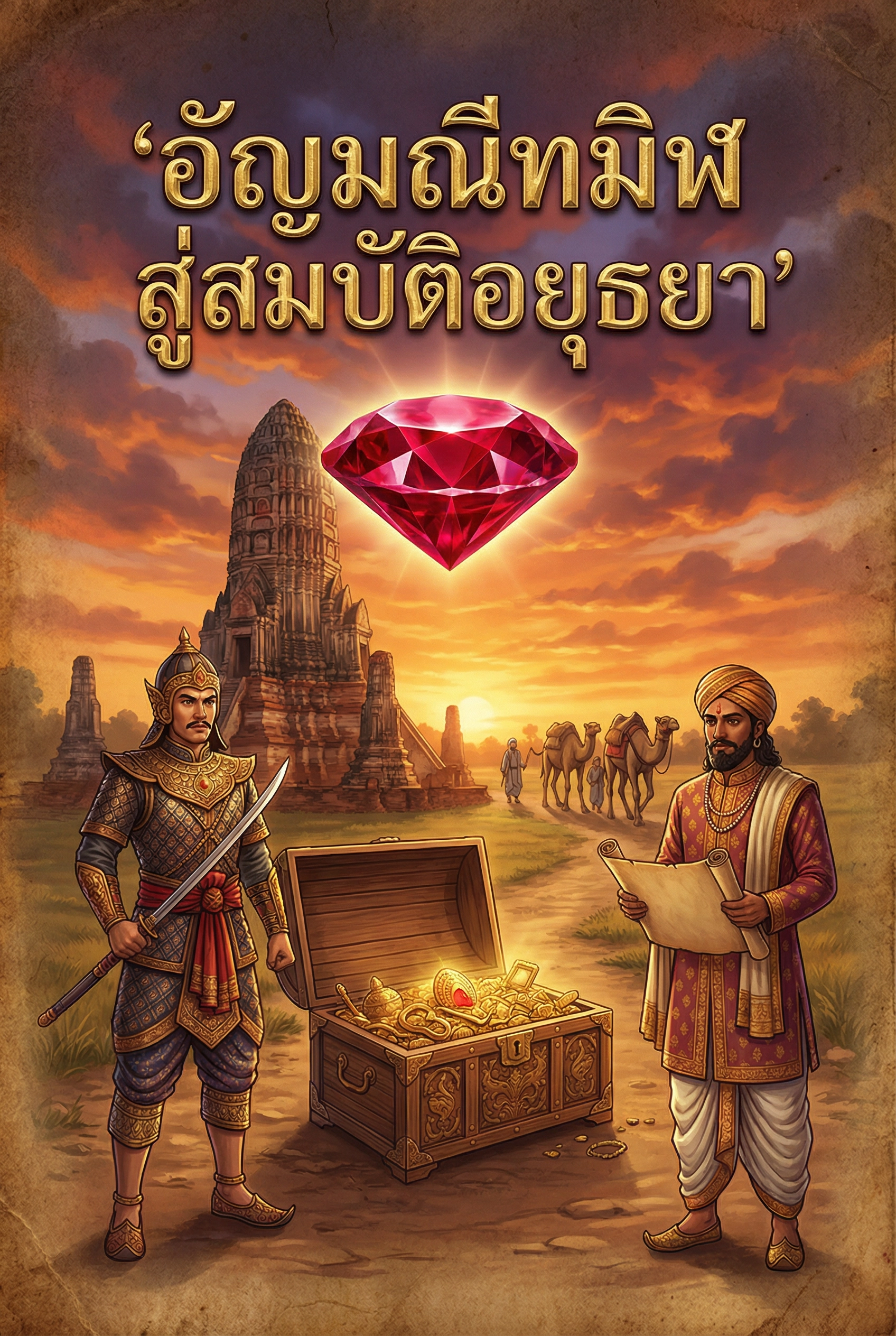 อ่านอัญมณีทมิฬ สู่สมบัติอยุธยาฟรี นิยายออนไลน์จบแล้ว - NIYAITHAI24.COM