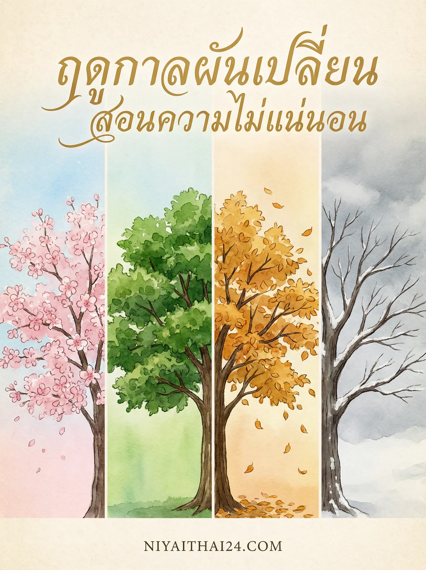 อ่านฤดูกาลผันเปลี่ยนสอนความไม่แน่นอนฟรี นิยายออนไลน์จบแล้ว - NIYAITHAI24.COM