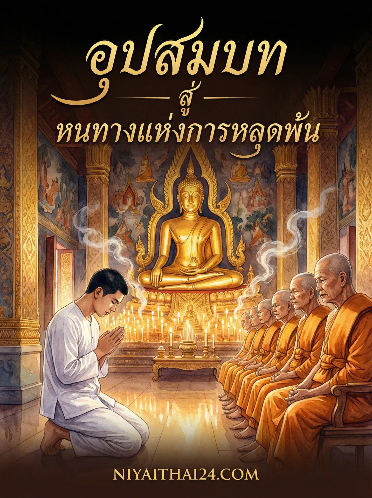 อ่านอุปสมบท สู่ หนทางแห่งการหลุดพ้นฟรี นิยายออนไลน์จบแล้ว - NIYAITHAI24.COM