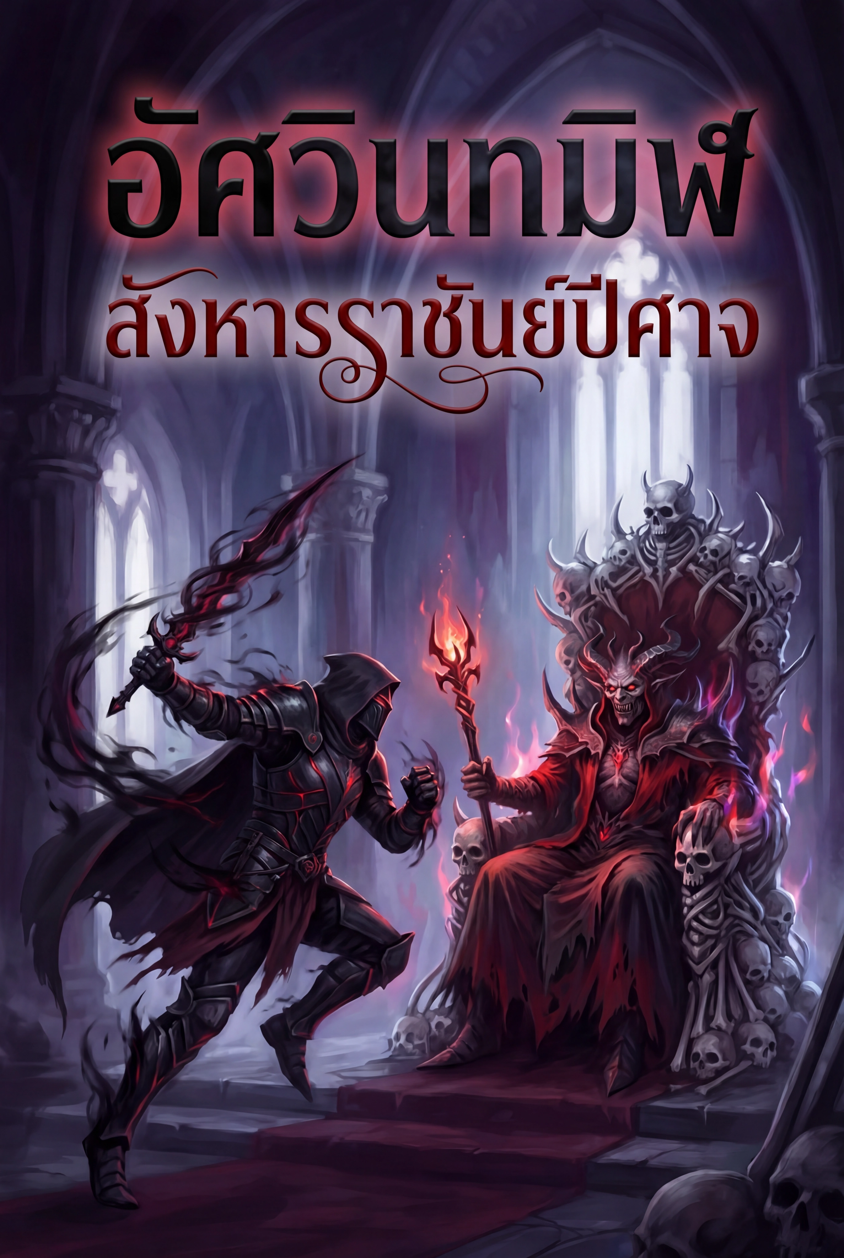 อ่านอัศวินทมิฬ สังหารราชันย์ปีศาจฟรี นิยายแอคชั่นออนไลน์ จบแล้ว 40 ตอน - NIYAITHAI24.COM