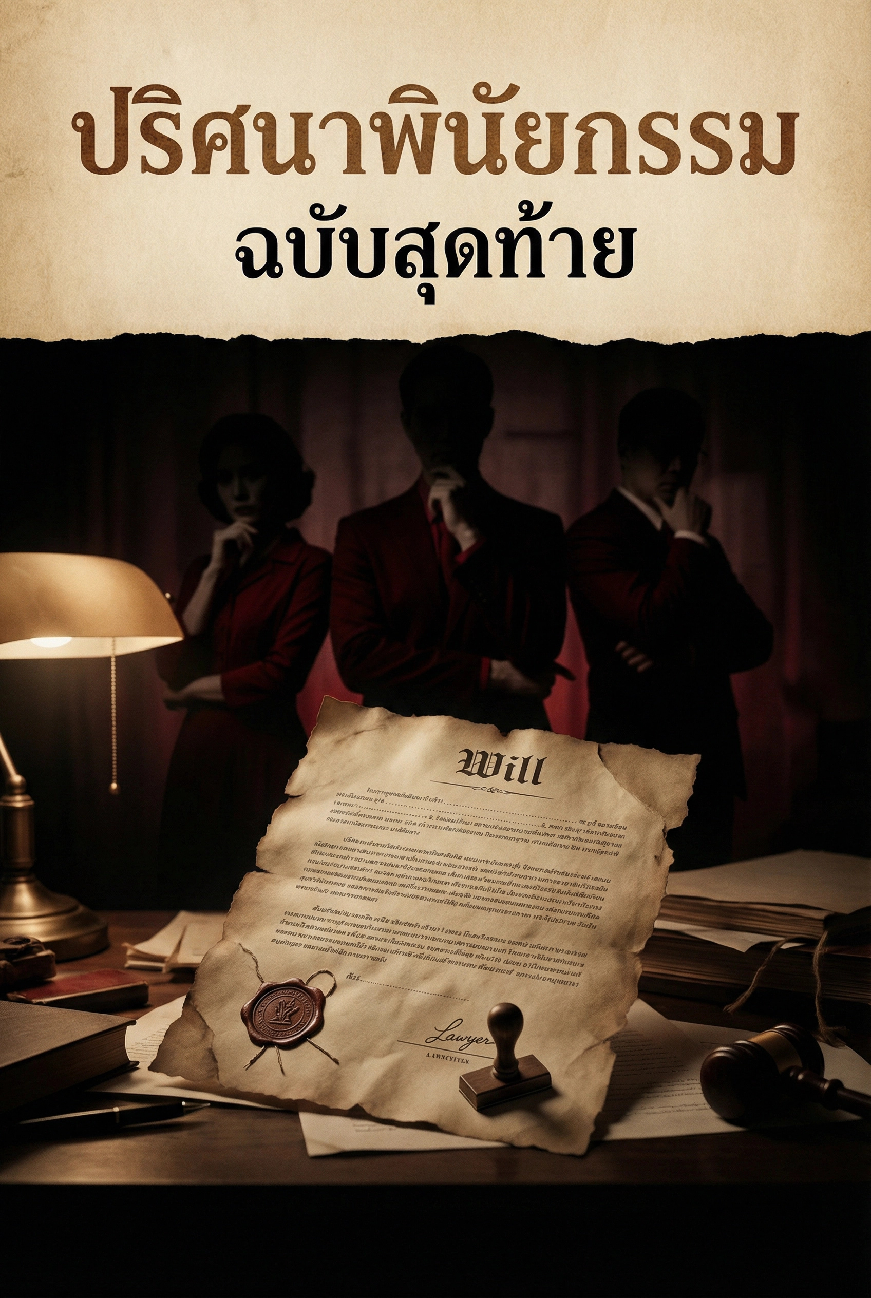 อ่านปริศนาพินัยกรรมฉบับสุดท้ายฟรี นิยายออนไลน์จบแล้ว - NIYAITHAI24.COM