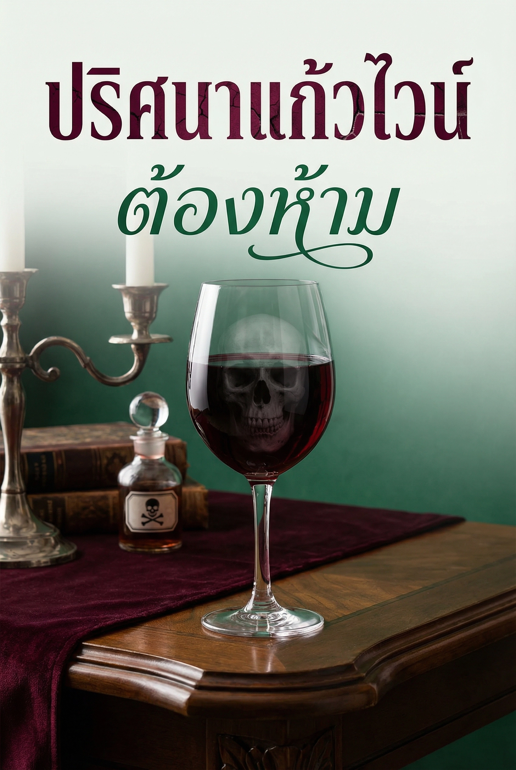 อ่านปริศนาแก้วไวน์ต้องห้ามฟรี นิยายออนไลน์จบแล้ว - NIYAITHAI24.COM