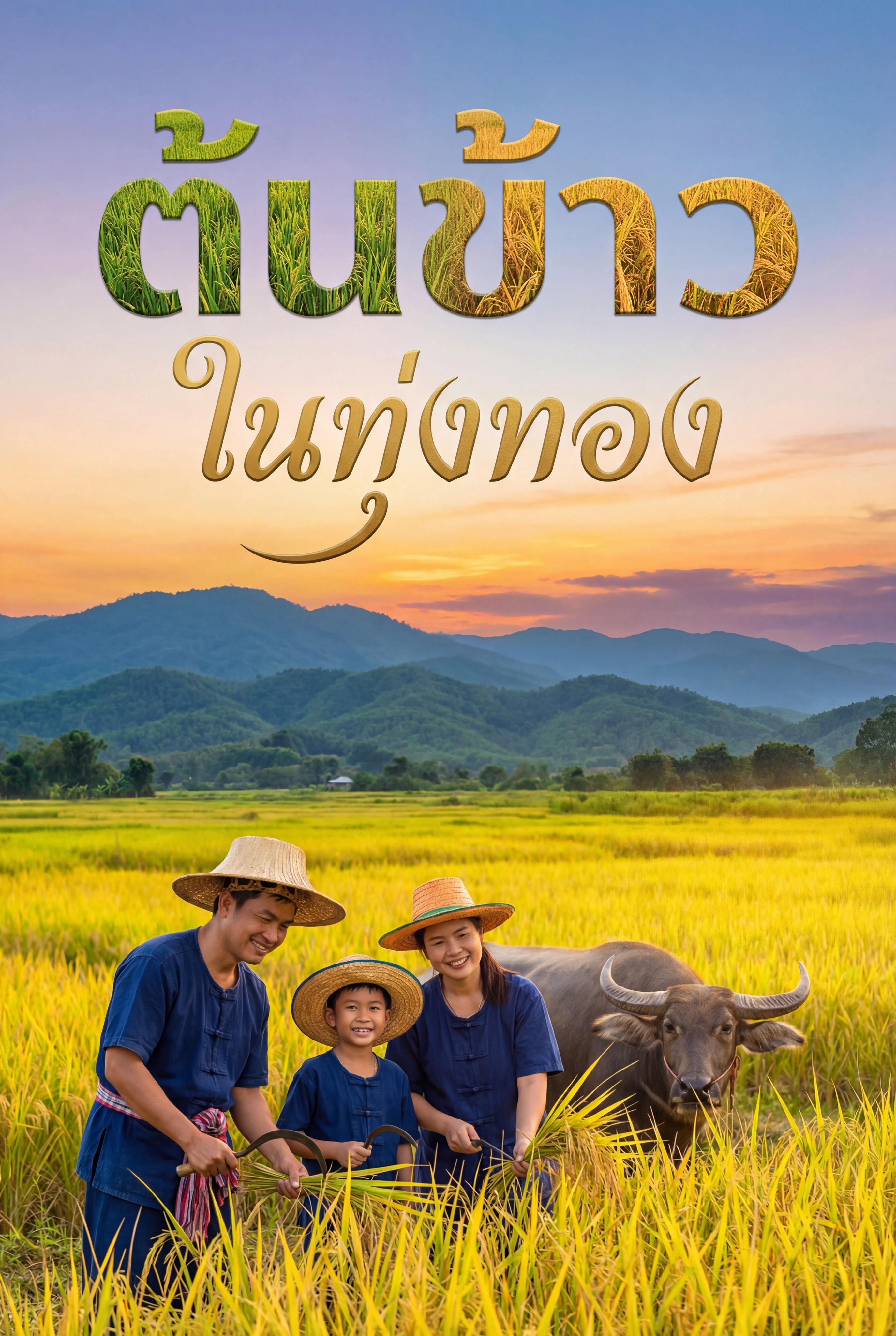 อ่านต้นข้าวในทุ่งทองฟรี นิยายออนไลน์จบแล้ว - NIYAITHAI24.COM