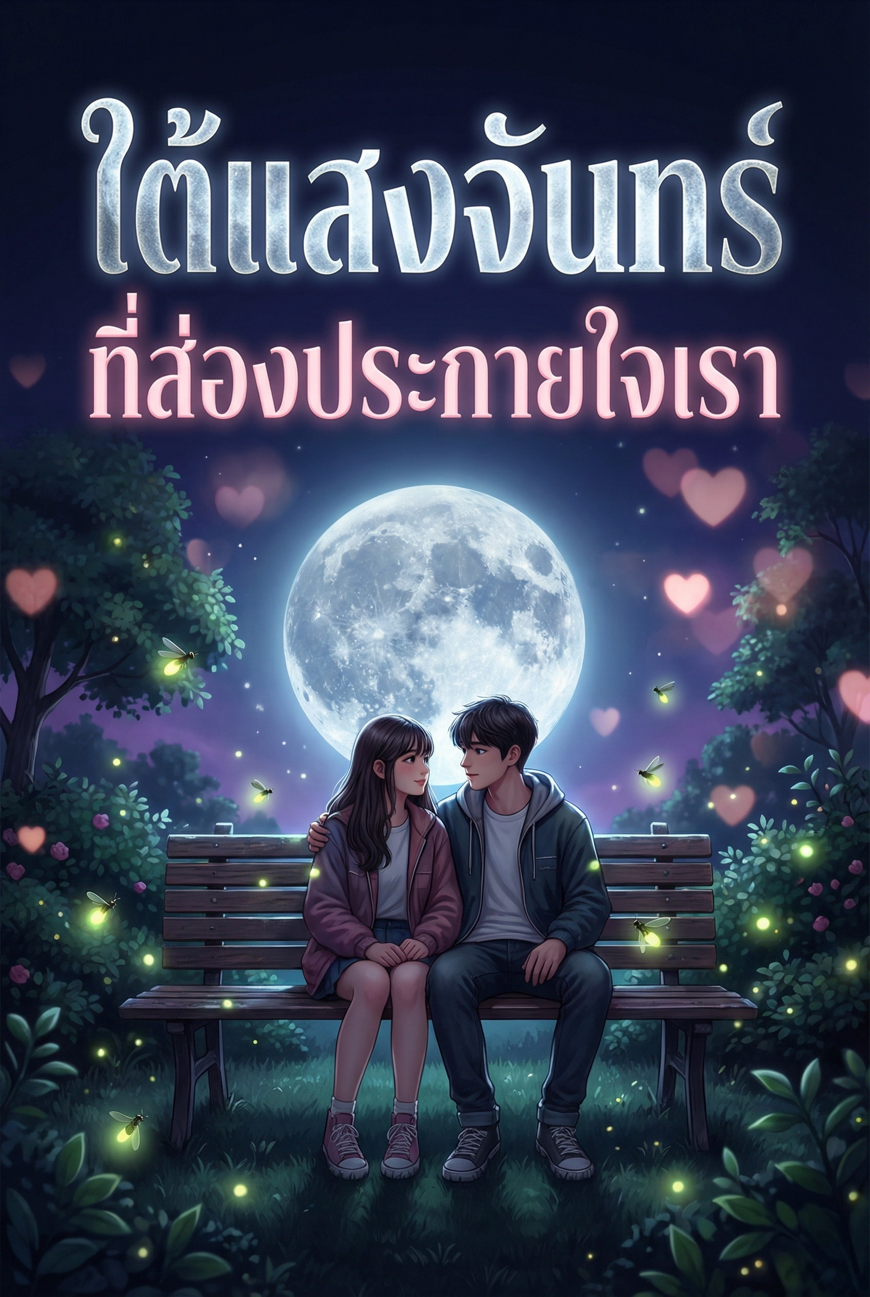 อ่านใต้แสงจันทร์...ที่ส่องประกายใจเราฟรี นิยายวัยรุ่นสดใสออนไลน์ จบแล้ว 0 ตอน - NIYAITHAI24.COM