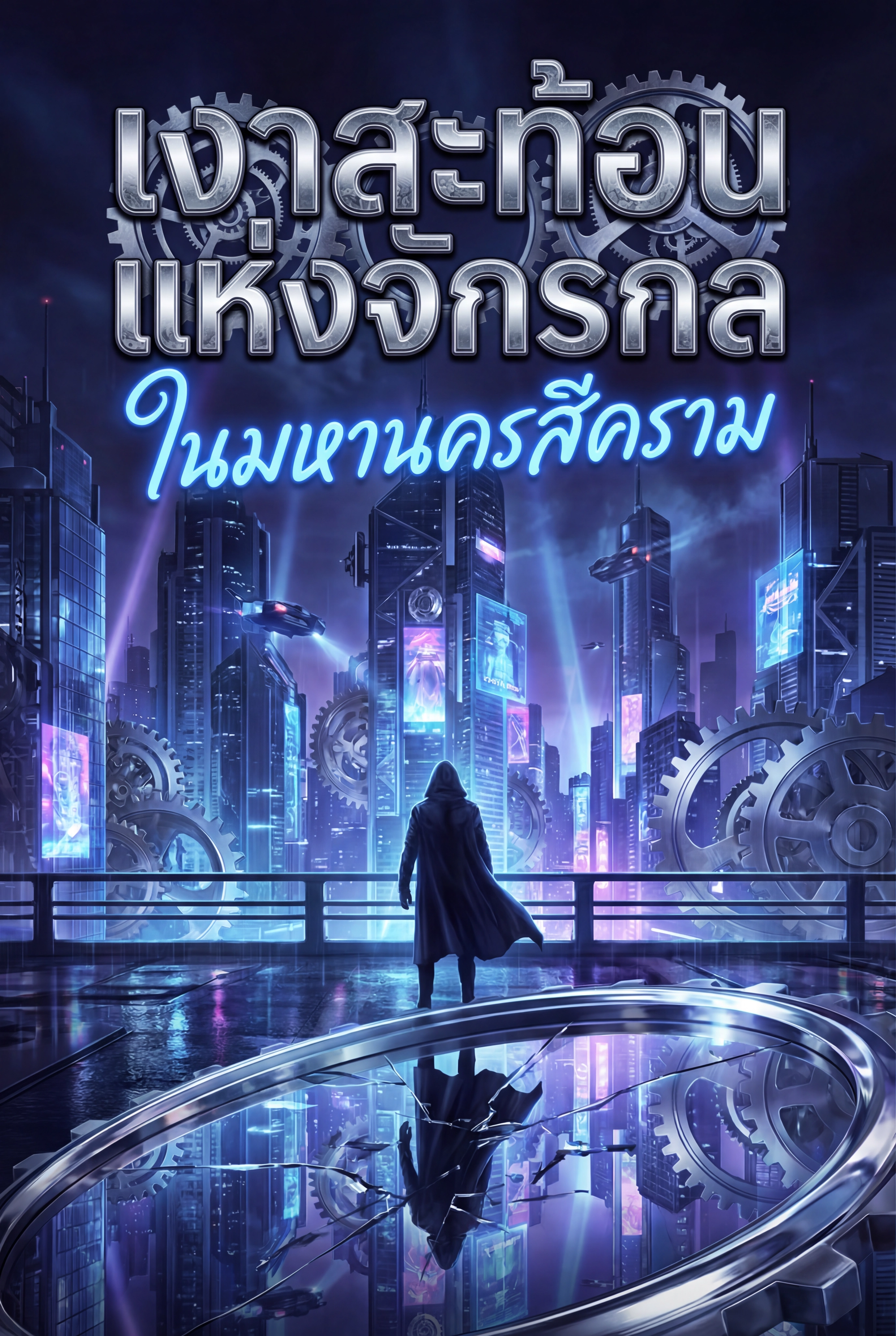 อ่านเงาสะท้อนแห่งจักรกล ในมหานครสีครามฟรี นิยายออนไลน์จบแล้ว - NIYAITHAI24.COM
