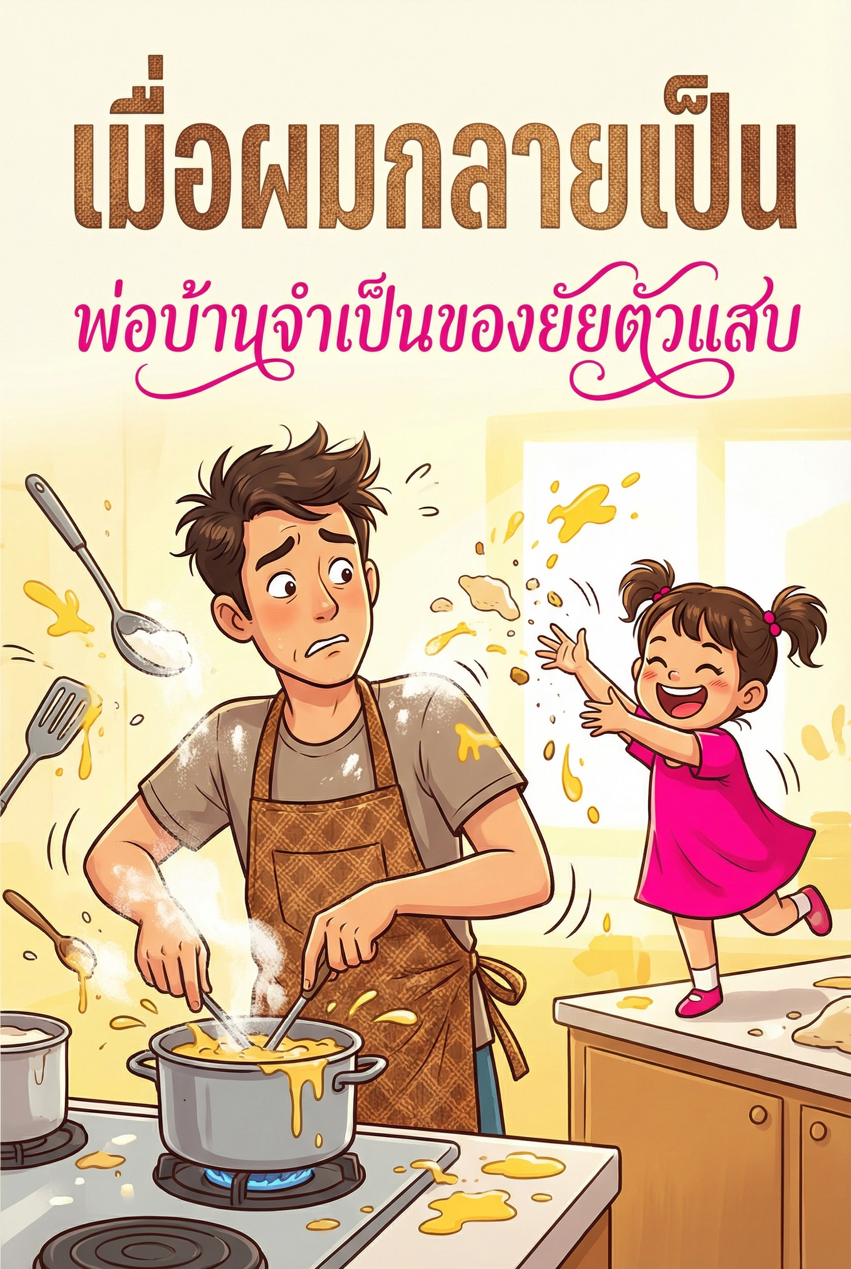 อ่านเมื่อผมกลายเป็นพ่อบ้านจำเป็นของยัยตัวแสบฟรี นิยายออนไลน์จบแล้ว - NIYAITHAI24.COM