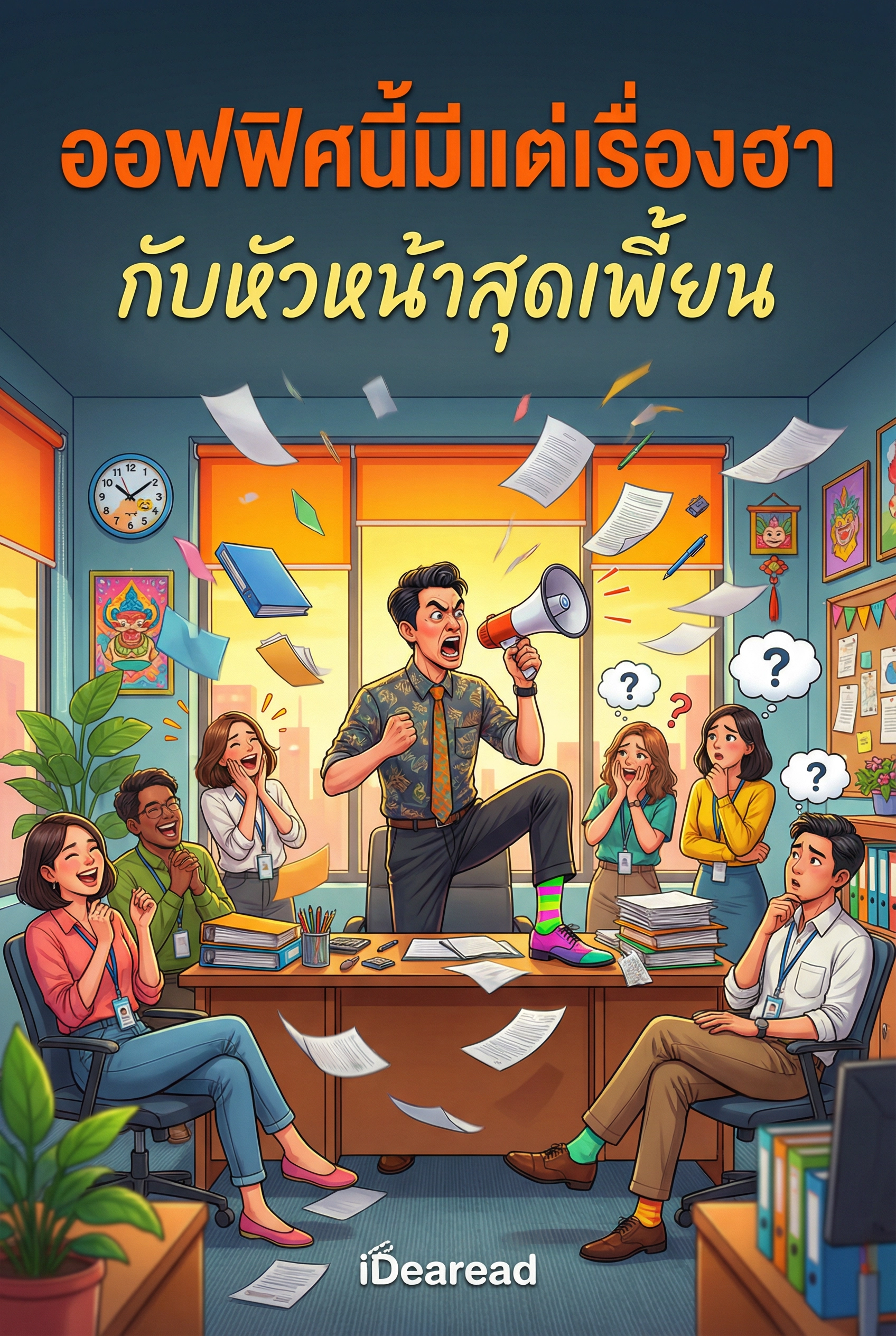 อ่านออฟฟิศนี้มีแต่เรื่องฮา กับหัวหน้าสุดเพี้ยนฟรี นิยายออนไลน์จบแล้ว - NIYAITHAI24.COM