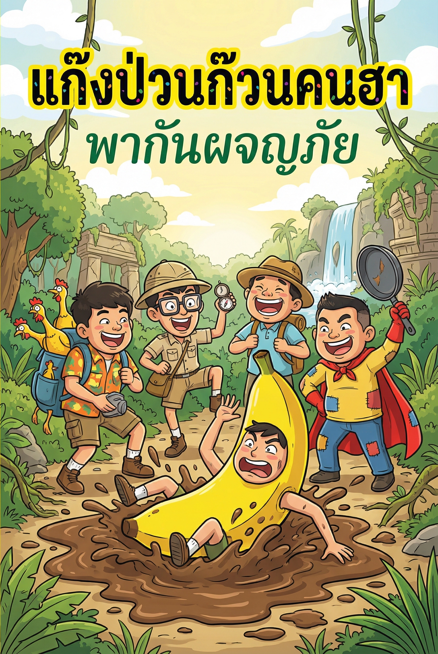 อ่านแก๊งป่วนก๊วนคนฮา พากันผจญภัยฟรี นิยายคอมเมดี้ออนไลน์ จบแล้ว 30 ตอน - NIYAITHAI24.COM