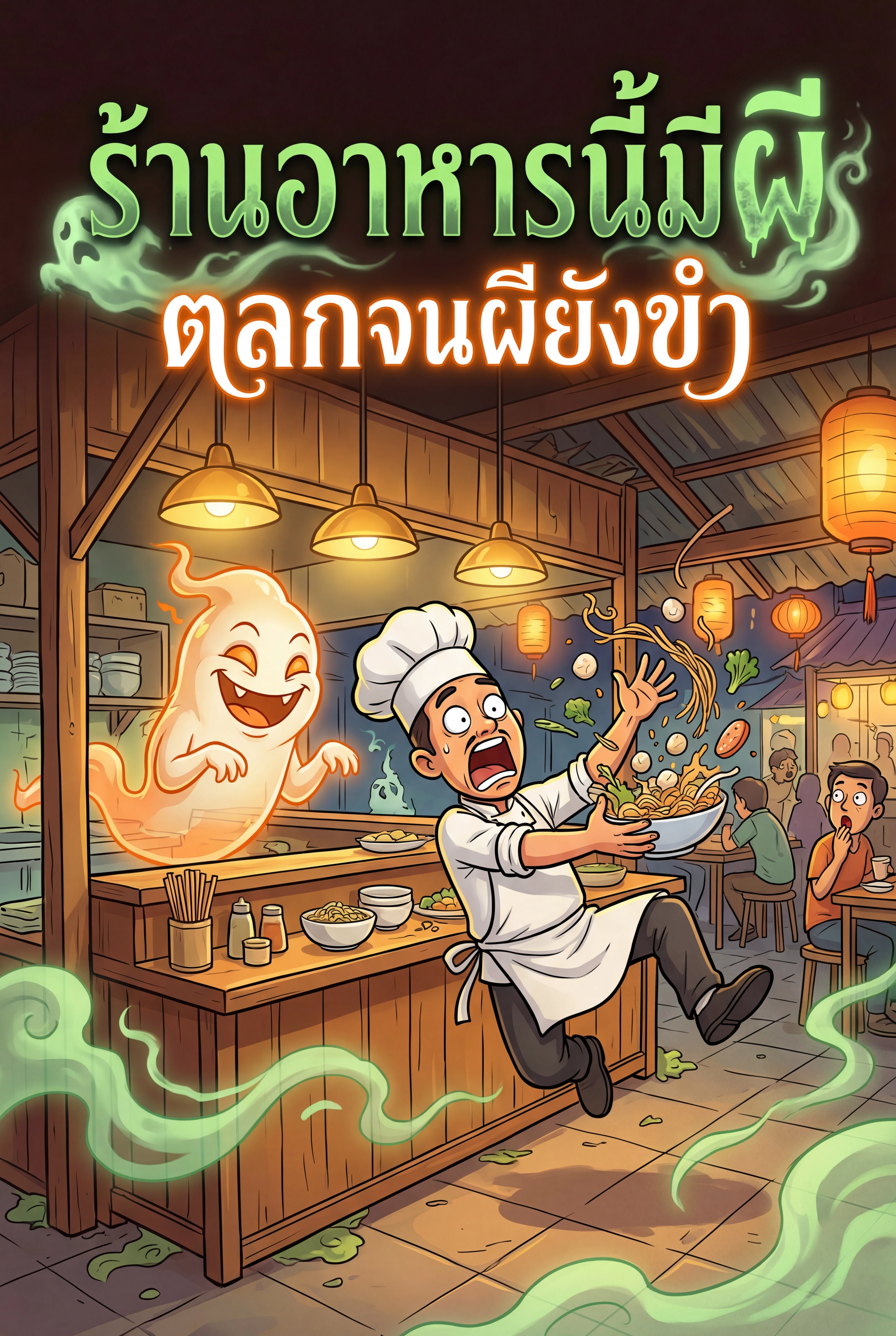 นิยายคล้ายกัน ร้านอาหารนี้มีผี ตลกจนผียังขำ อ่านฟรีออนไลน์