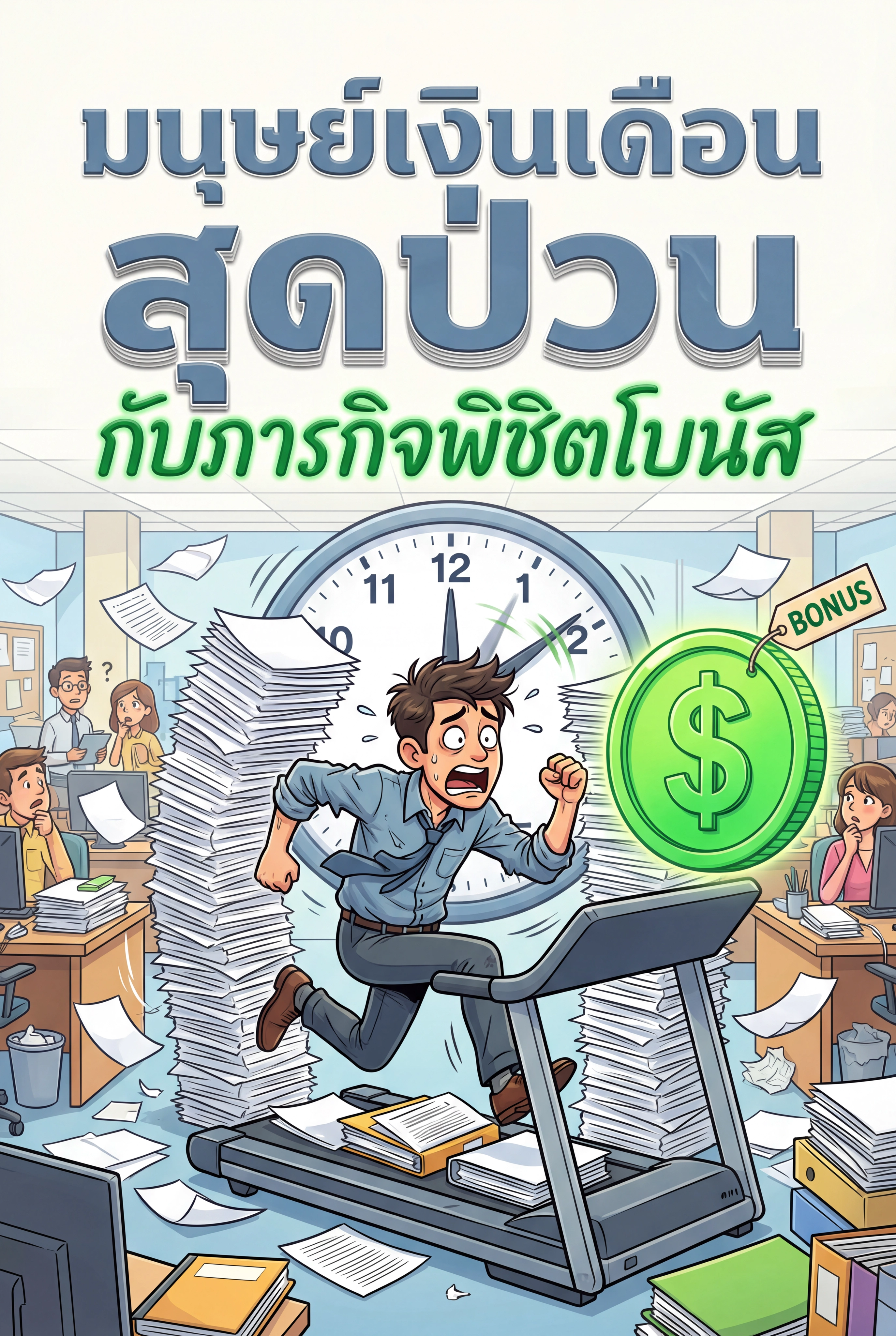 อ่านมนุษย์เงินเดือนสุดป่วน กับภารกิจพิชิตโบนัสฟรี นิยายวัยรุ่นสดใสออนไลน์ จบแล้ว 0 ตอน - NIYAITHAI24.COM