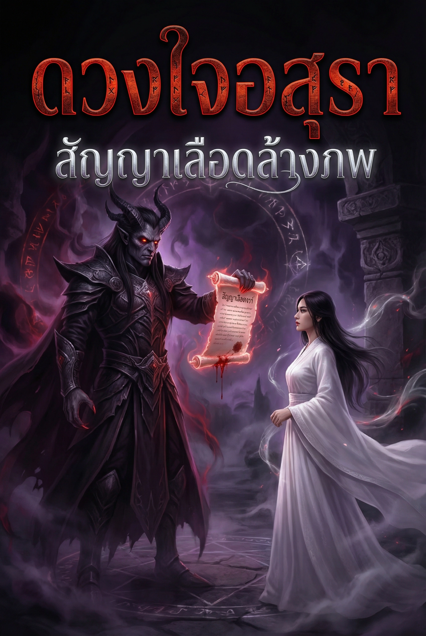อ่านดวงใจอสุรา: สัญญาเลือดล้างภพฟรี นิยายออนไลน์จบแล้ว - NIYAITHAI24.COM