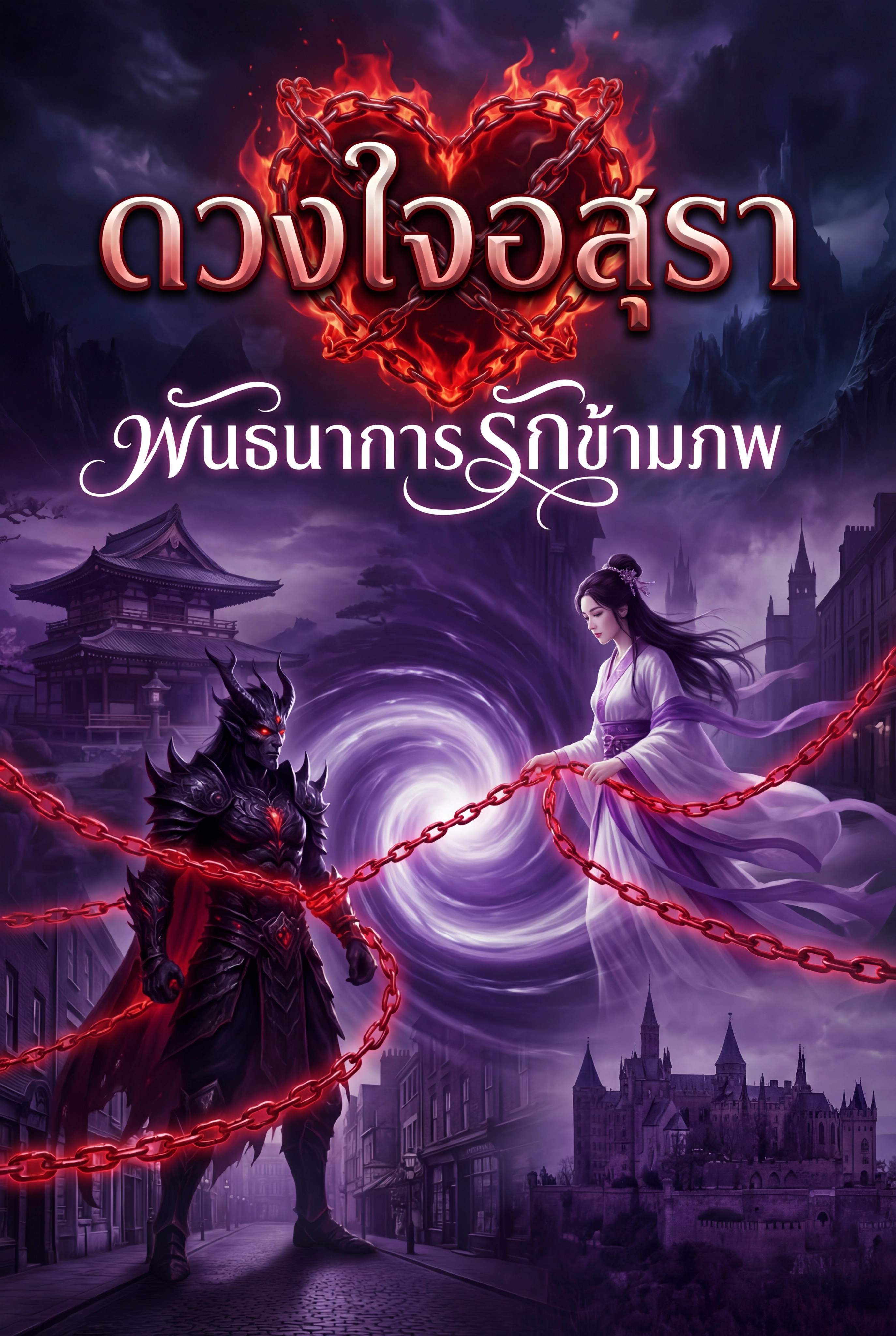 อ่านดวงใจอสุรา: พันธนาการรักข้ามภพฟรี นิยายออนไลน์จบแล้ว - NIYAITHAI24.COM