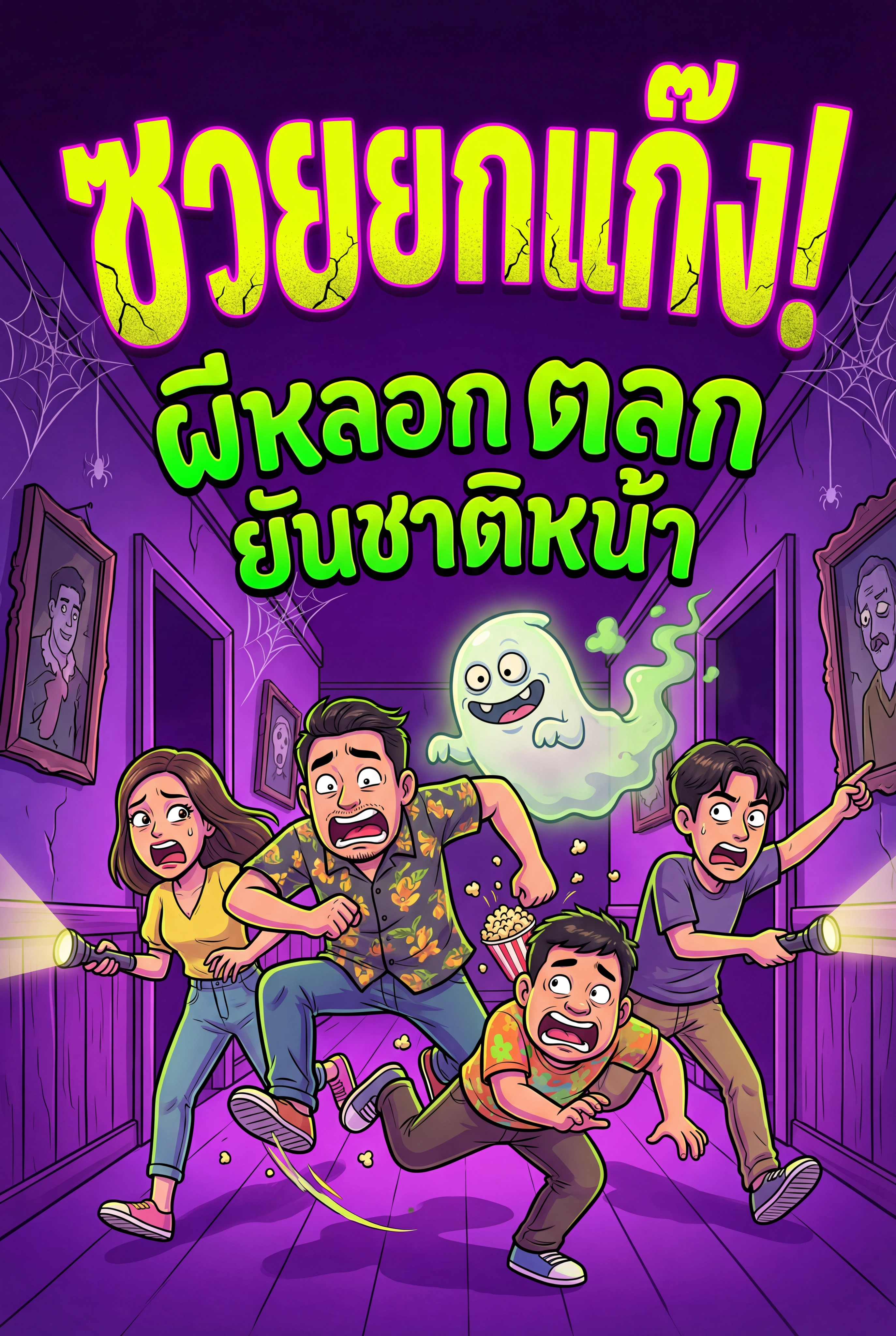 อ่านซวยยกแก๊ง! ผีหลอก ตลก ยันชาติหน้าฟรี นิยายออนไลน์จบแล้ว - NIYAITHAI24.COM