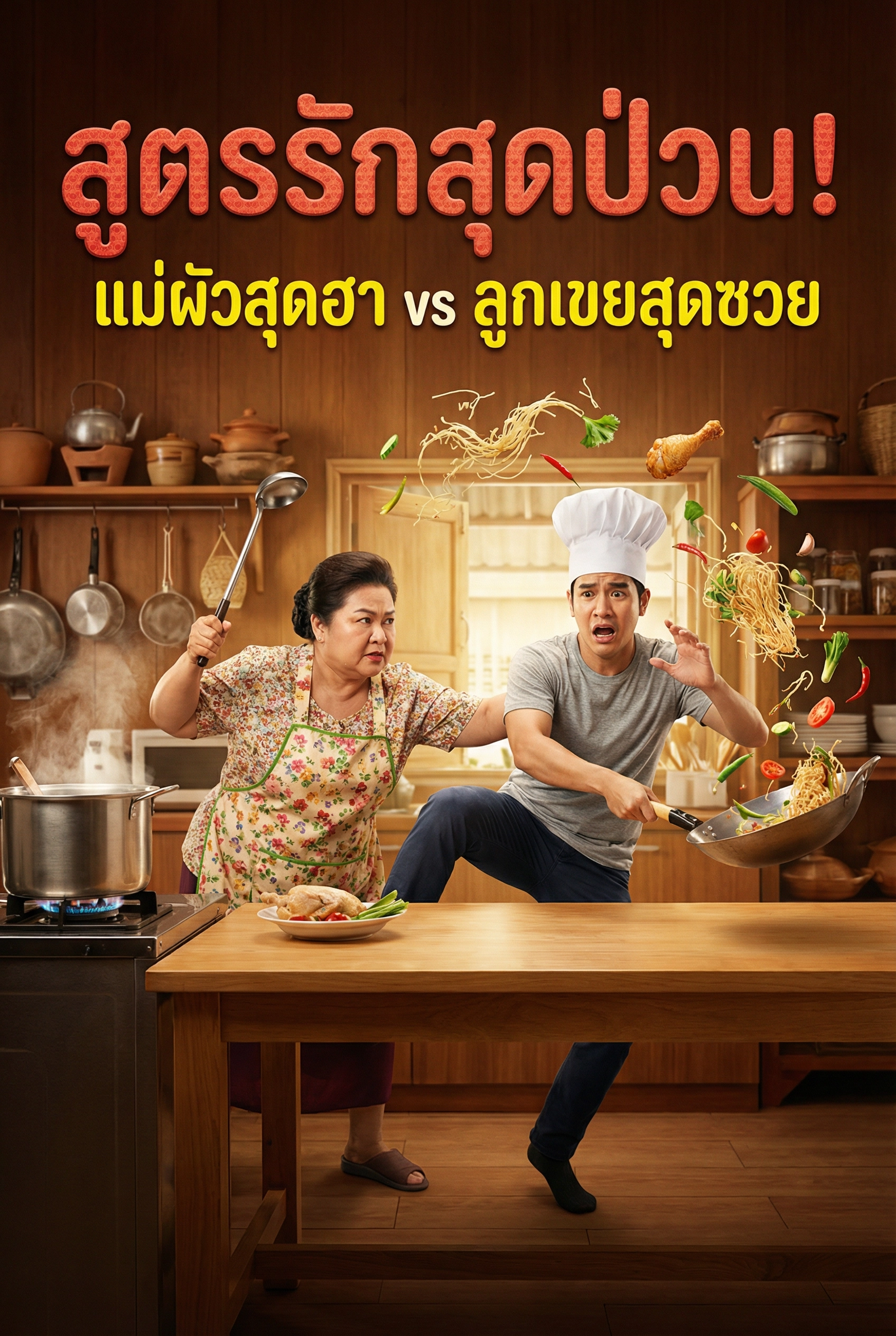 อ่านสูตรรักสุดป่วน! แม่ผัวสุดฮา vs ลูกเขยสุดซวยฟรี นิยายออนไลน์จบแล้ว - NIYAITHAI24.COM