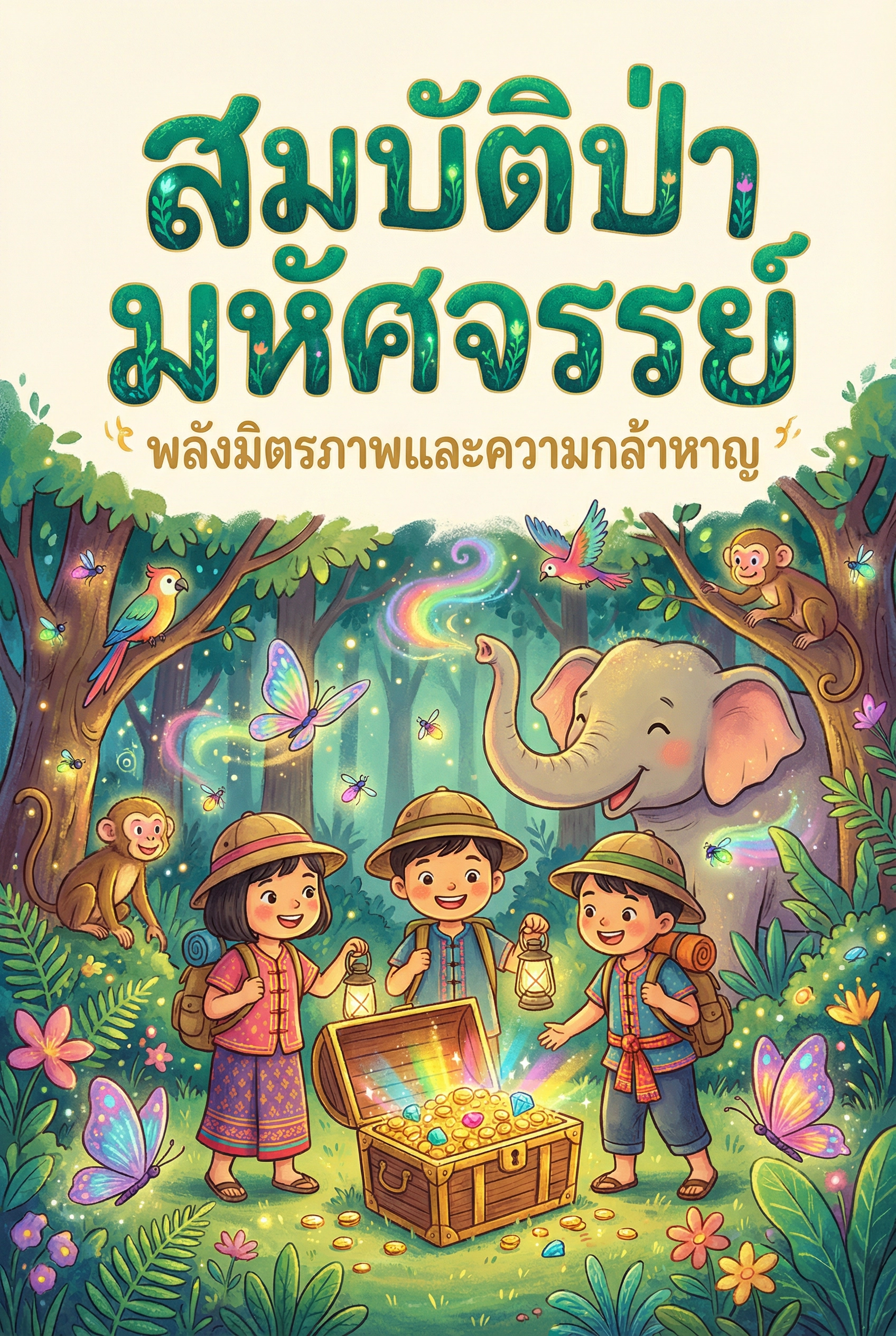 อ่านสมบัติป่ามหัศจรรย์: พลังมิตรภาพและความกล้าหาญฟรี นิยายออนไลน์จบแล้ว - NIYAITHAI24.COM