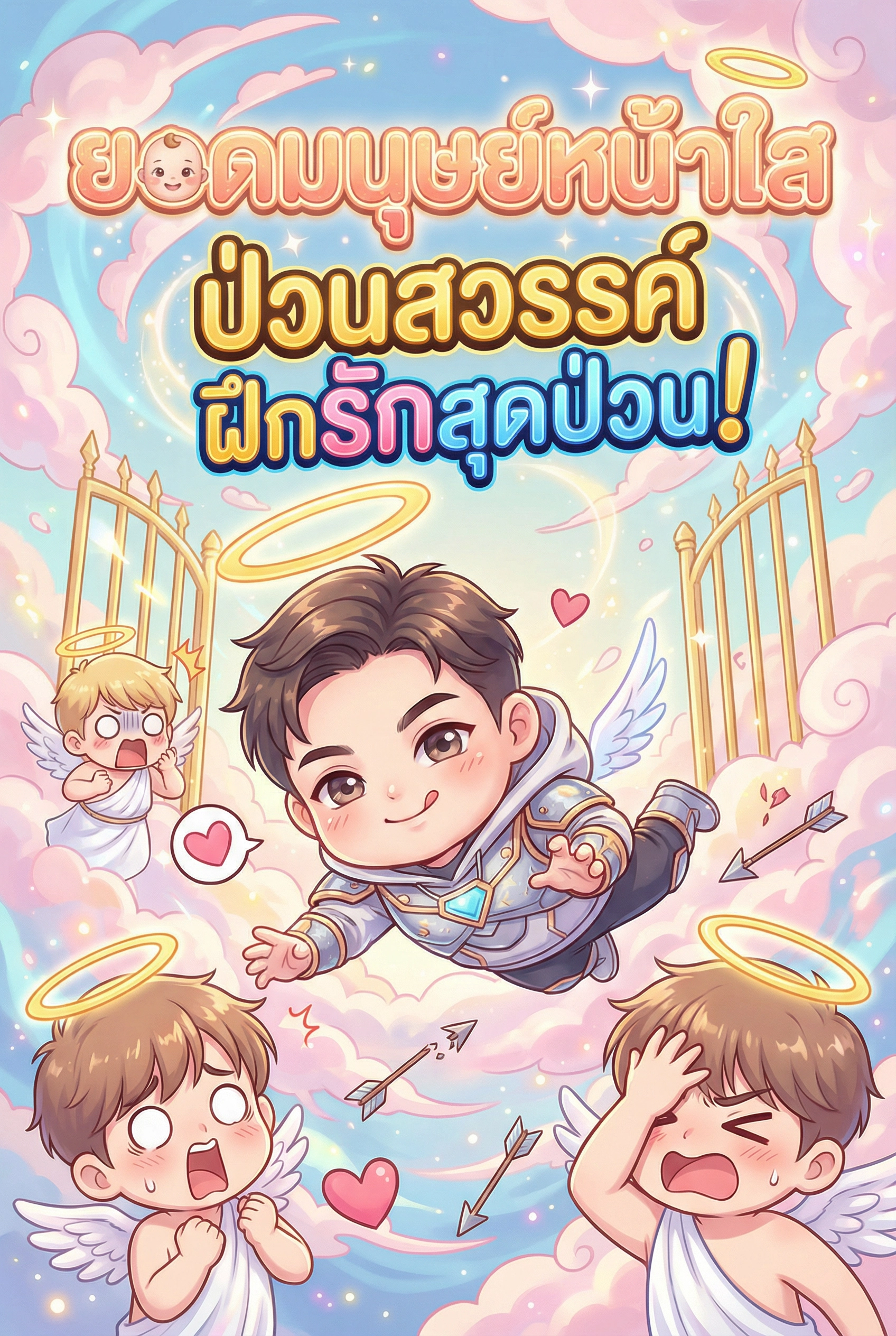 อ่านยอดมนุษย์หน้าใส ป่วนสวรรค์ ฝึกรักสุดป่วน!ฟรี นิยายออนไลน์จบแล้ว - NIYAITHAI24.COM