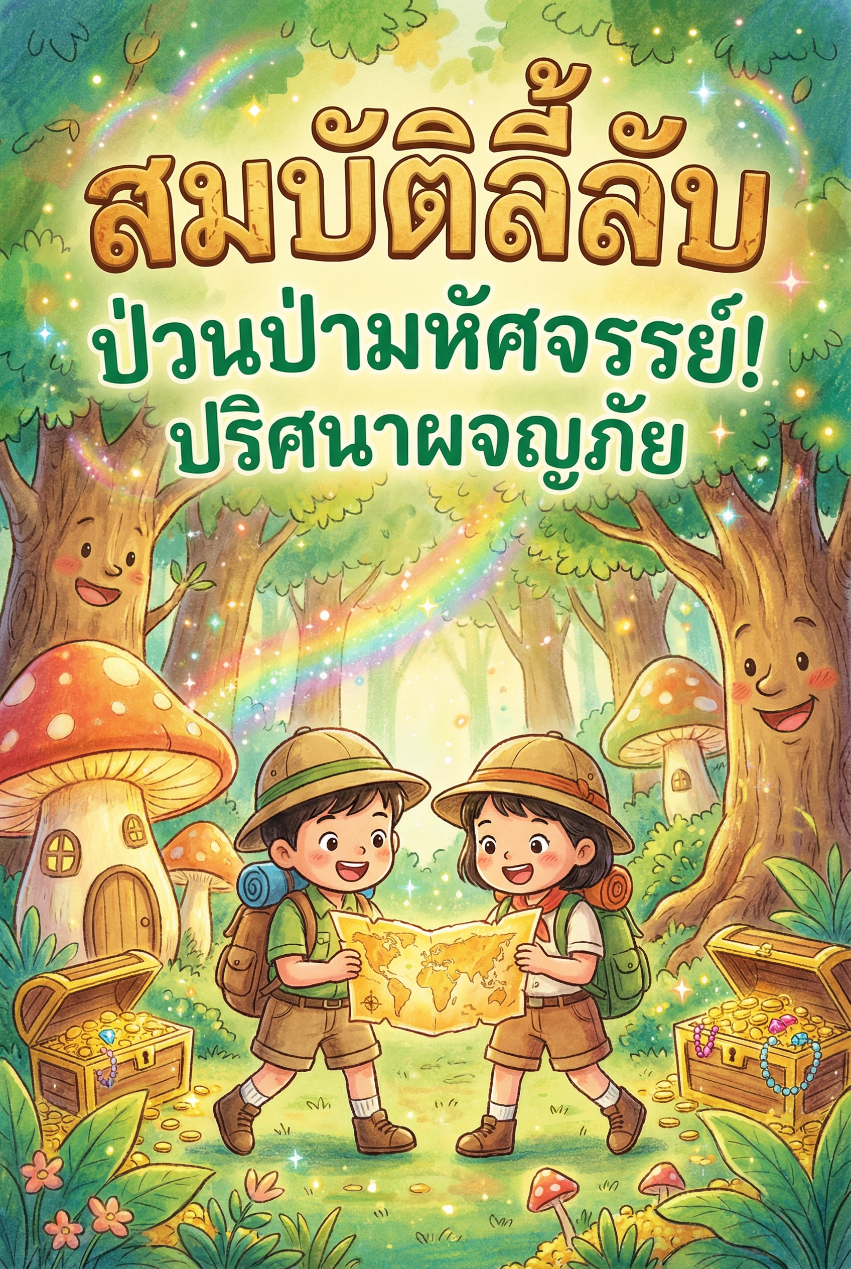 อ่านสมบัติลี้ลับ ป่วนป่ามหัศจรรย์! ปริศนาผจญภัยฟรี นิยายออนไลน์จบแล้ว - NIYAITHAI24.COM