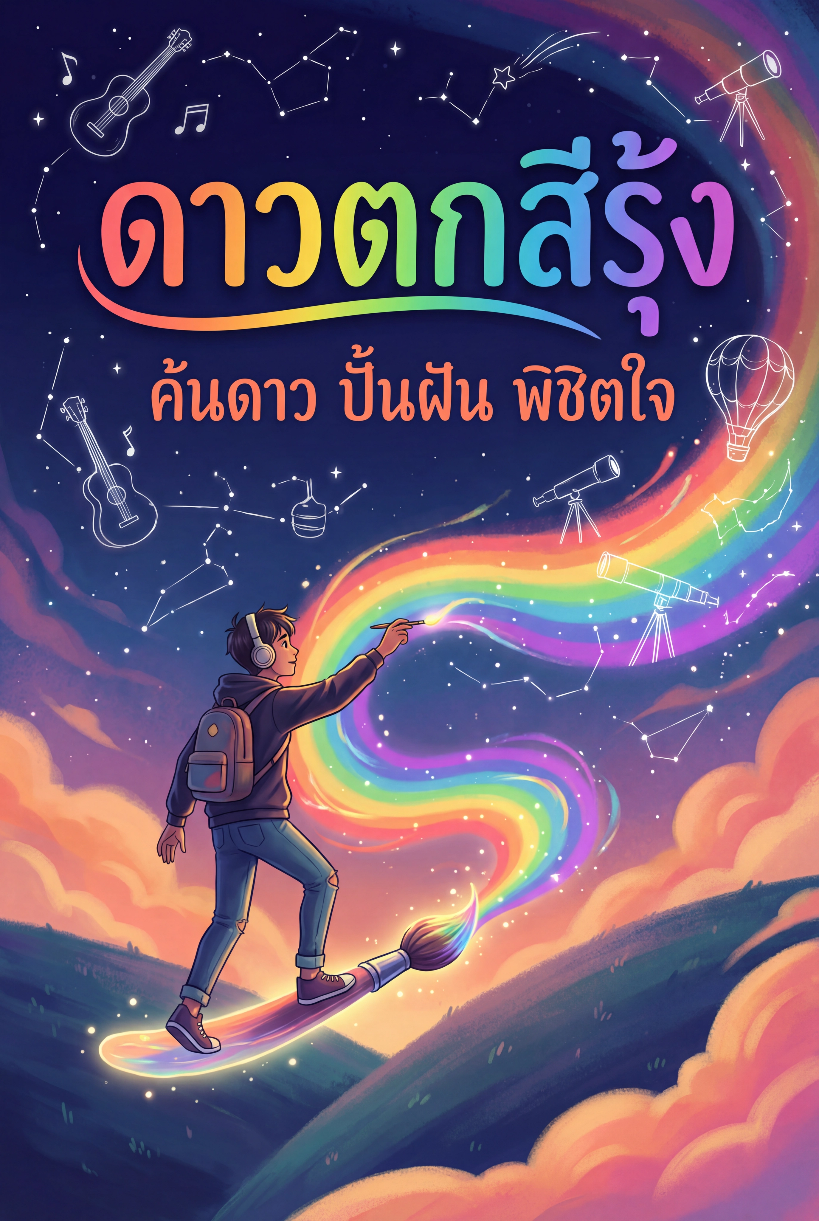 อ่านดาวตกสีรุ้ง: ค้นดาว ปั้นฝัน พิชิตใจฟรี นิยายออนไลน์จบแล้ว - NIYAITHAI24.COM