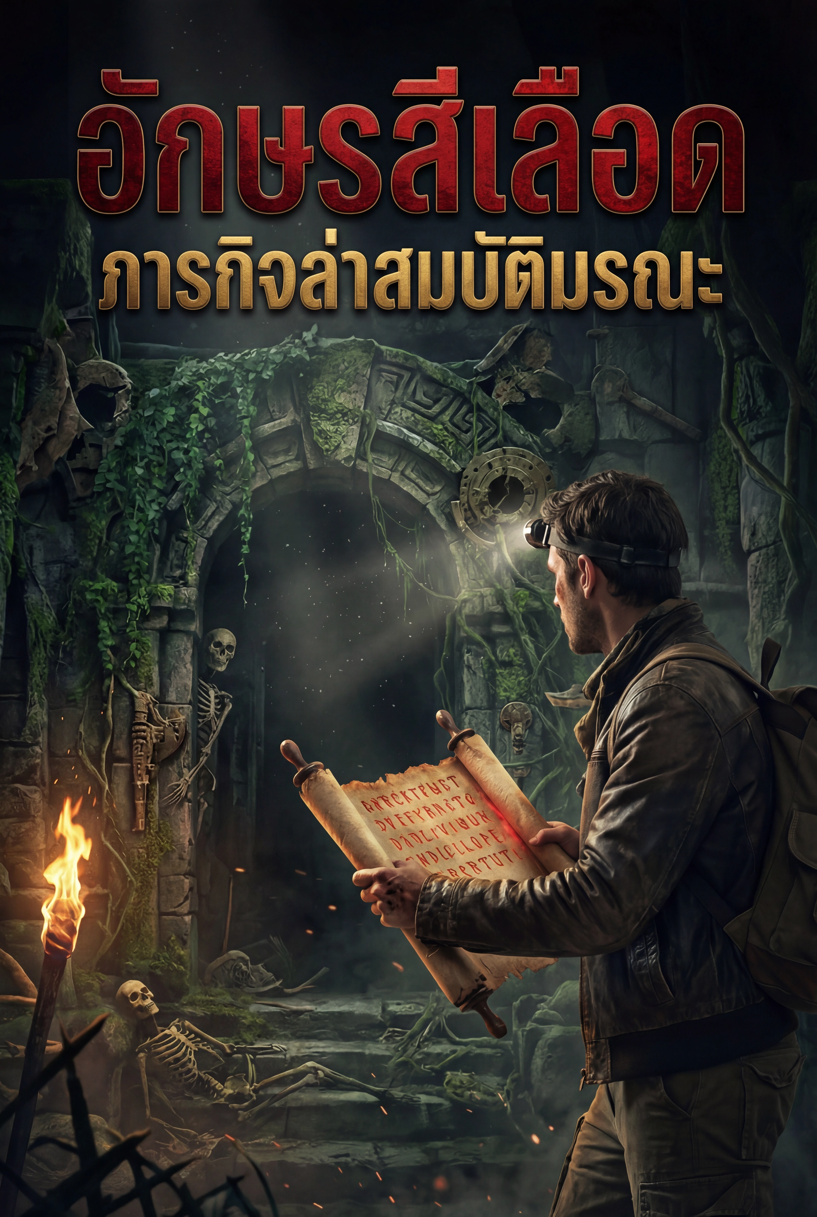 อ่านอักษรสีเลือด: ภารกิจล่าสมบัติมรณะฟรี นิยายออนไลน์จบแล้ว - NIYAITHAI24.COM