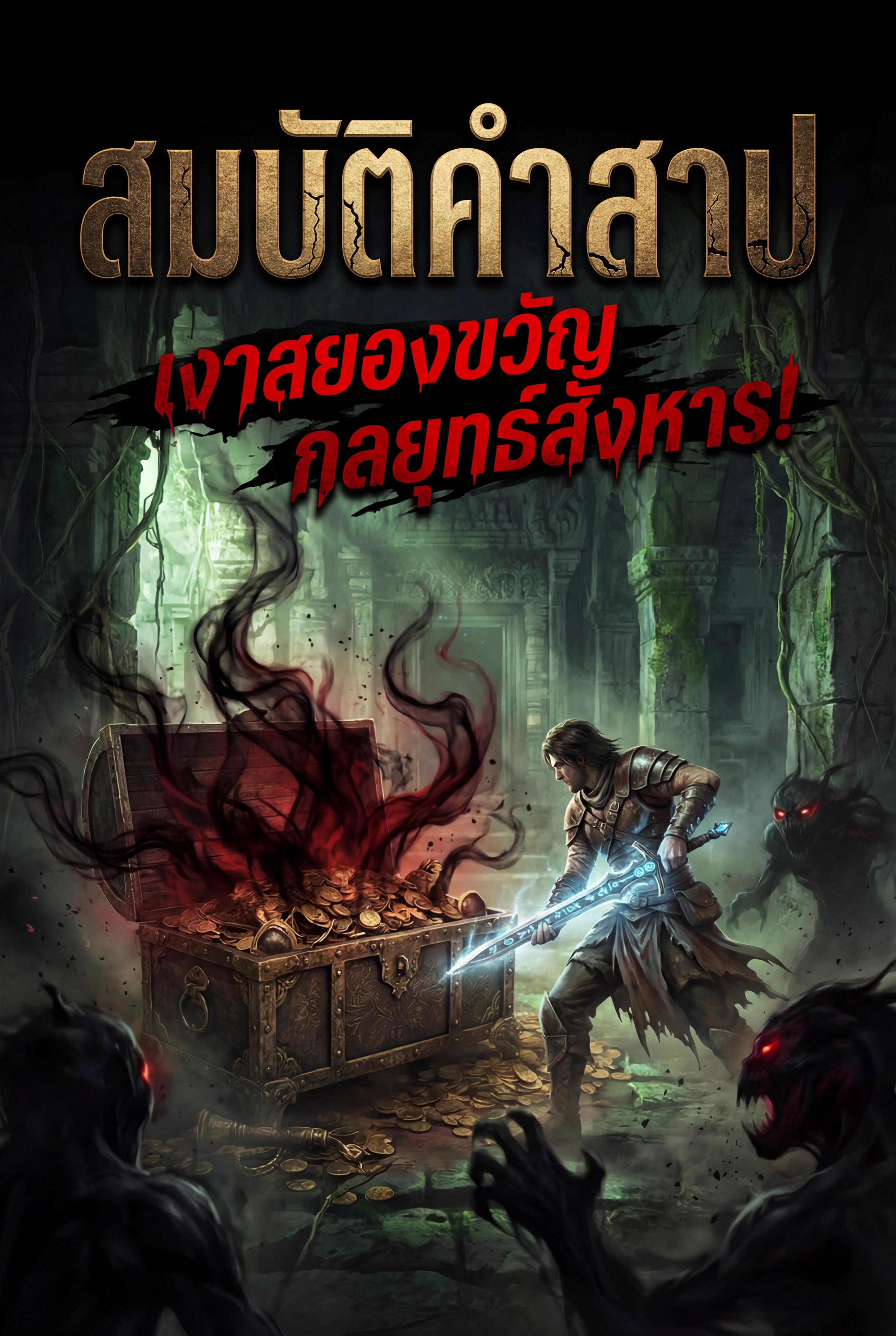 อ่านสมบัติคำสาป เงาสยองขวัญ กลยุทธ์สังหาร!ฟรี นิยายออนไลน์จบแล้ว - NIYAITHAI24.COM