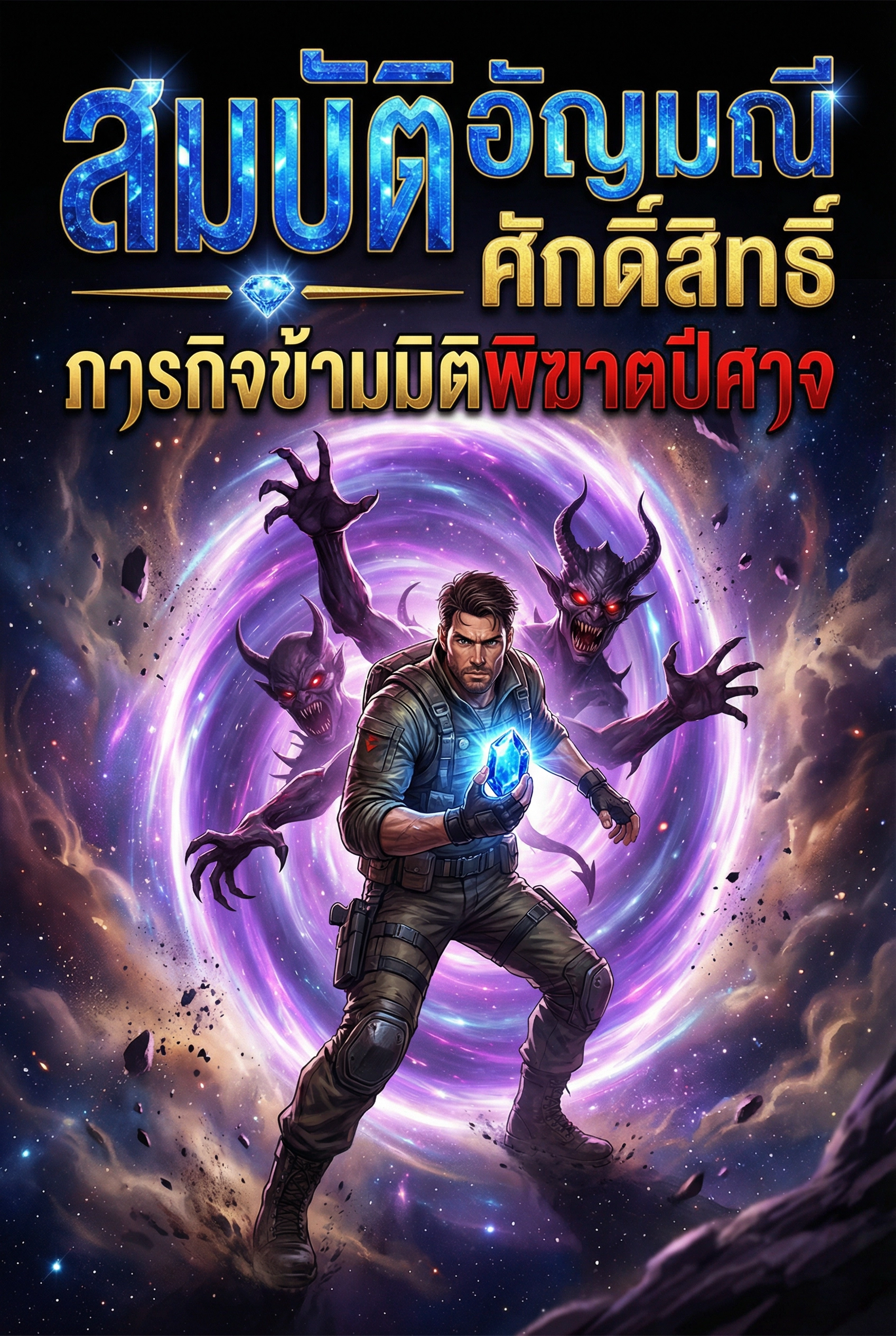 อ่านสมบัติอัญมณีศักดิ์สิทธิ์: ภารกิจข้ามมิติพิฆาตปีศาจฟรี นิยายออนไลน์จบแล้ว - NIYAITHAI24.COM