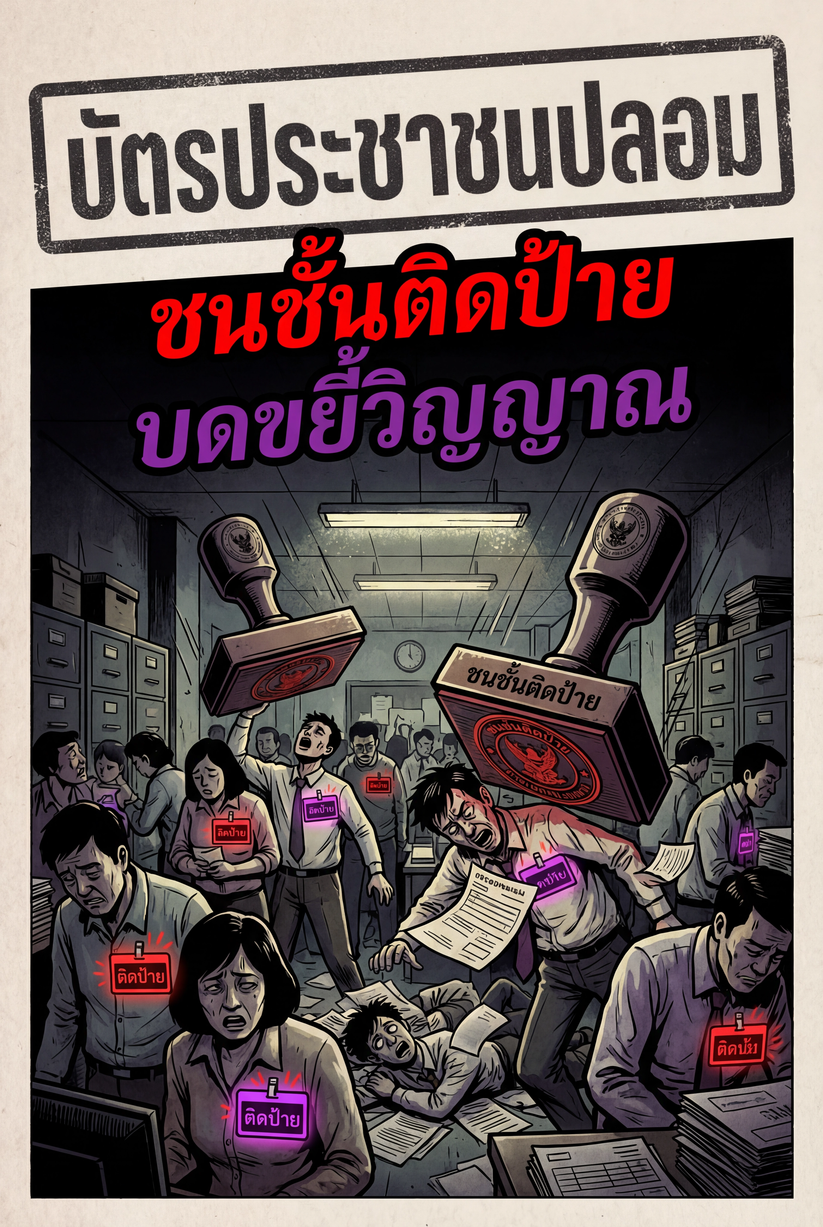 อ่านบัตรประชาชนปลอม: ชนชั้นติดป้าย บดขยี้วิญญาณฟรี นิยายออนไลน์จบแล้ว - NIYAITHAI24.COM