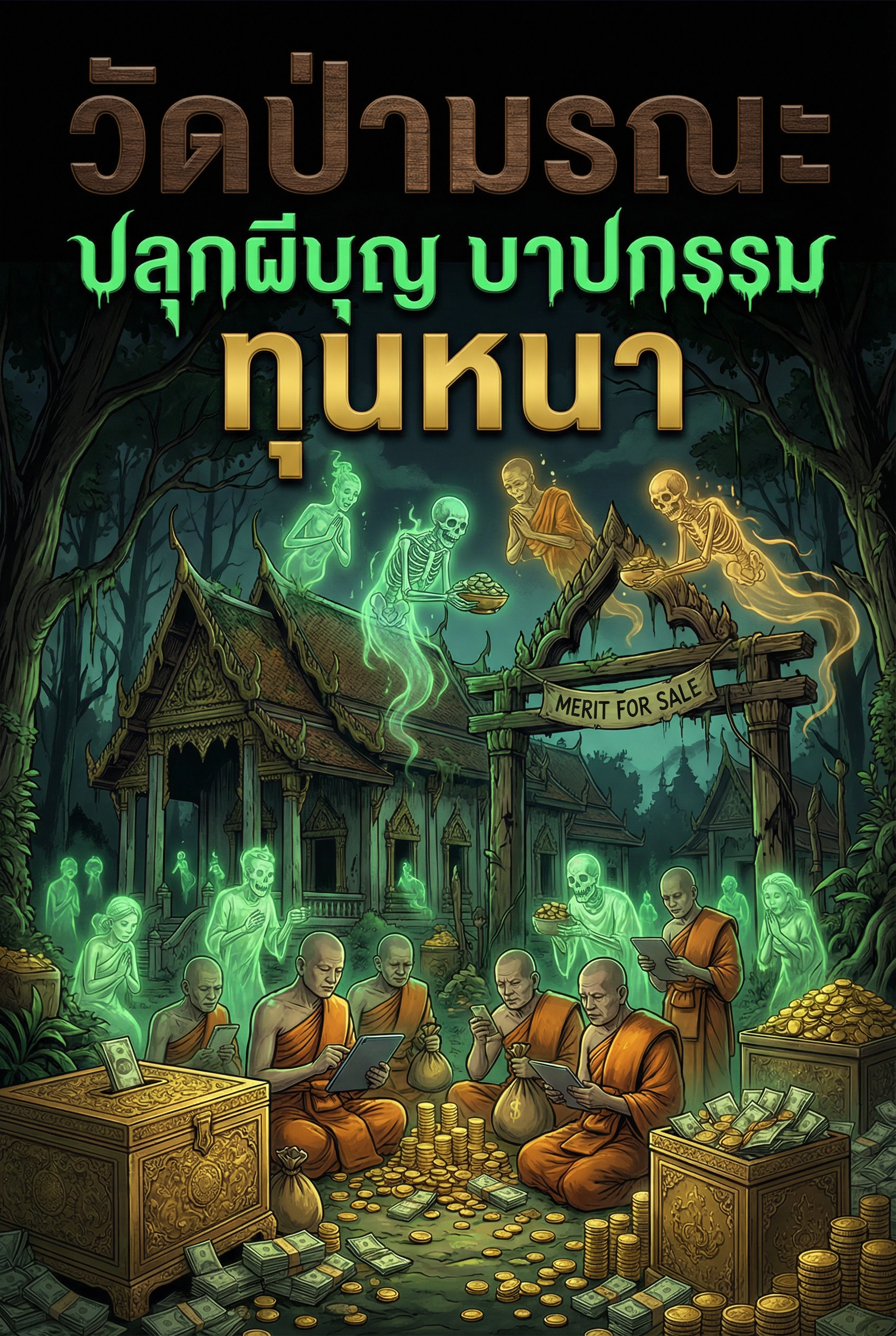 อ่านวัดป่ามรณะ: ปลุกผีบุญ บาปกรรม ทุนหนาฟรี นิยายออนไลน์จบแล้ว - NIYAITHAI24.COM