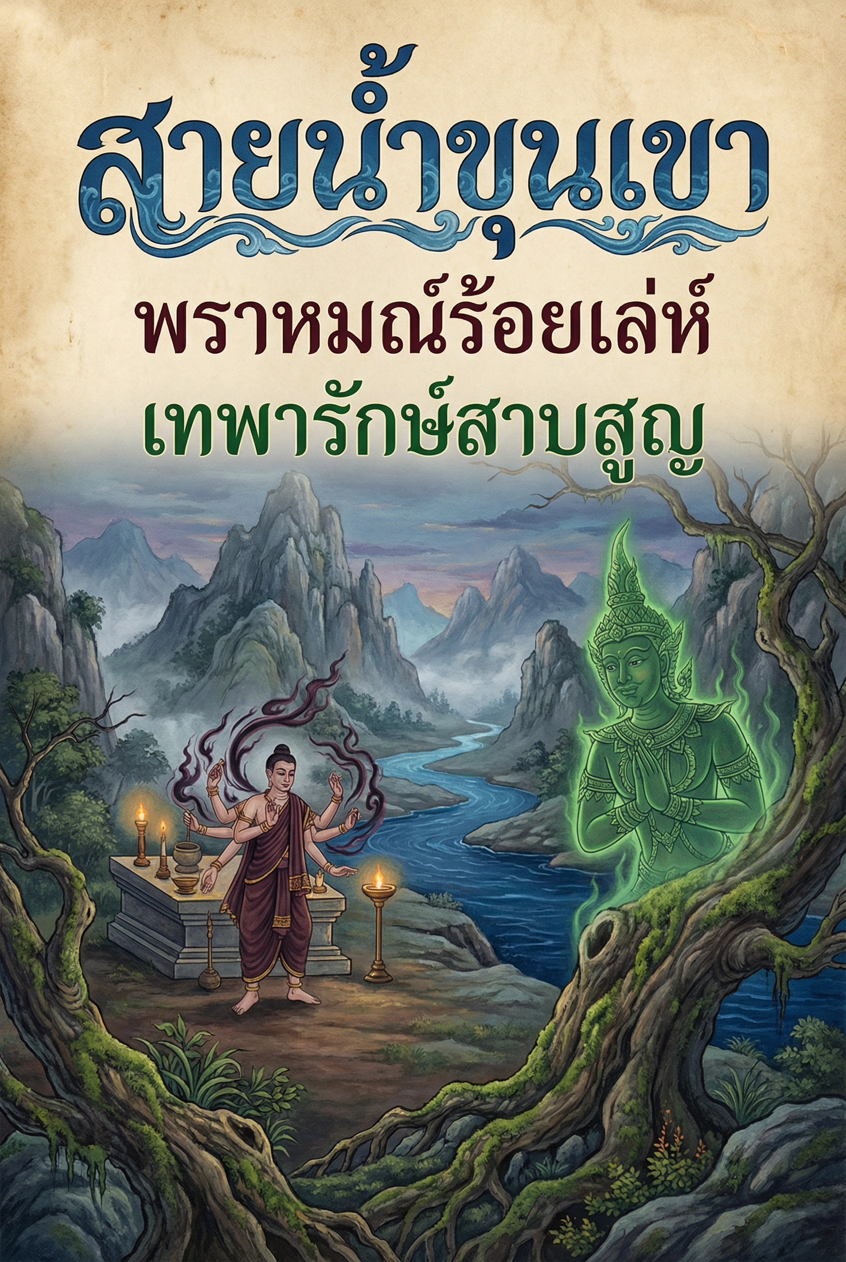 อ่านสายน้ำขุนเขา: พราหมณ์ร้อยเล่ห์, เทพารักษ์สาบสูญฟรี นิยายออนไลน์จบแล้ว - NIYAITHAI24.COM