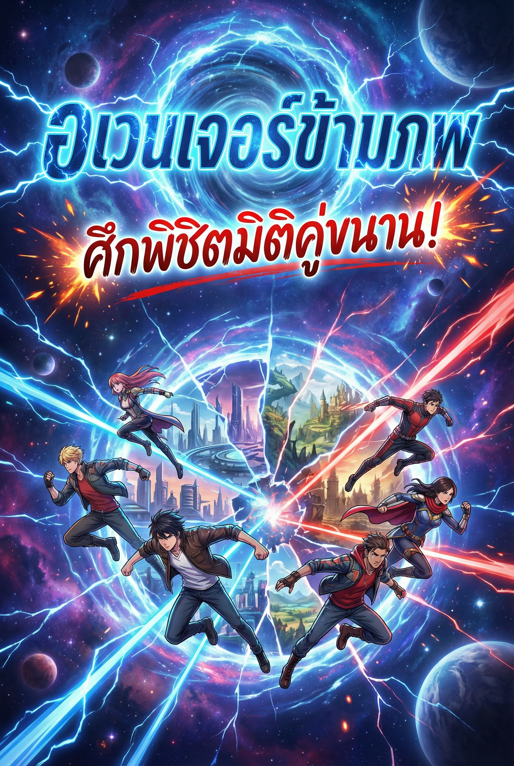 อ่านอเวนเจอร์ข้ามภพ: ศึกพิชิตมิติคู่ขนาน!ฟรี นิยายออนไลน์จบแล้ว - NIYAITHAI24.COM