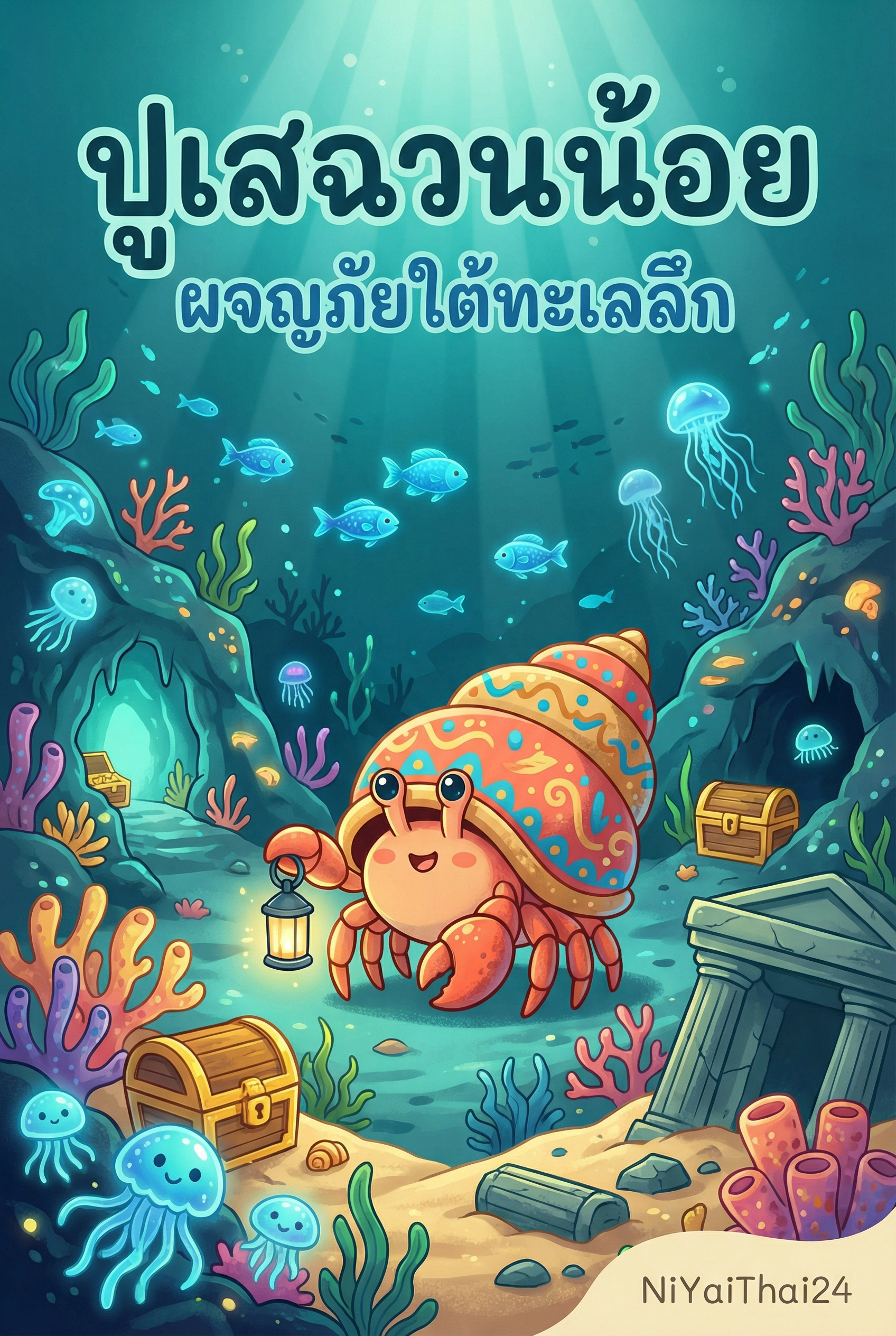อ่านปูเสฉวนน้อยผจญภัยใต้ทะเลลึกฟรี นิยายออนไลน์จบแล้ว - NIYAITHAI24.COM