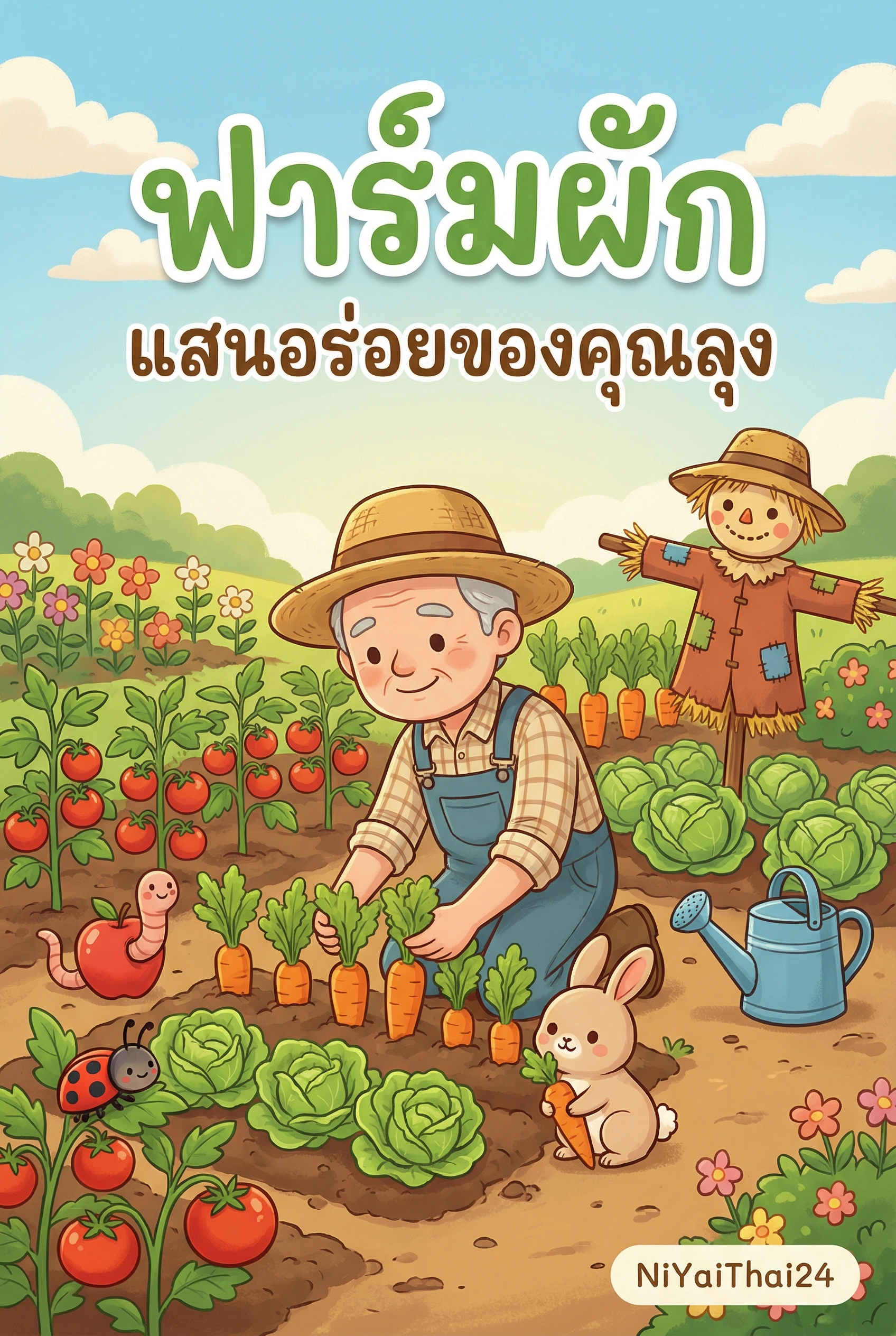 อ่านฟาร์มผักแสนอร่อยของคุณลุงฟรี นิยายออนไลน์จบแล้ว - NIYAITHAI24.COM