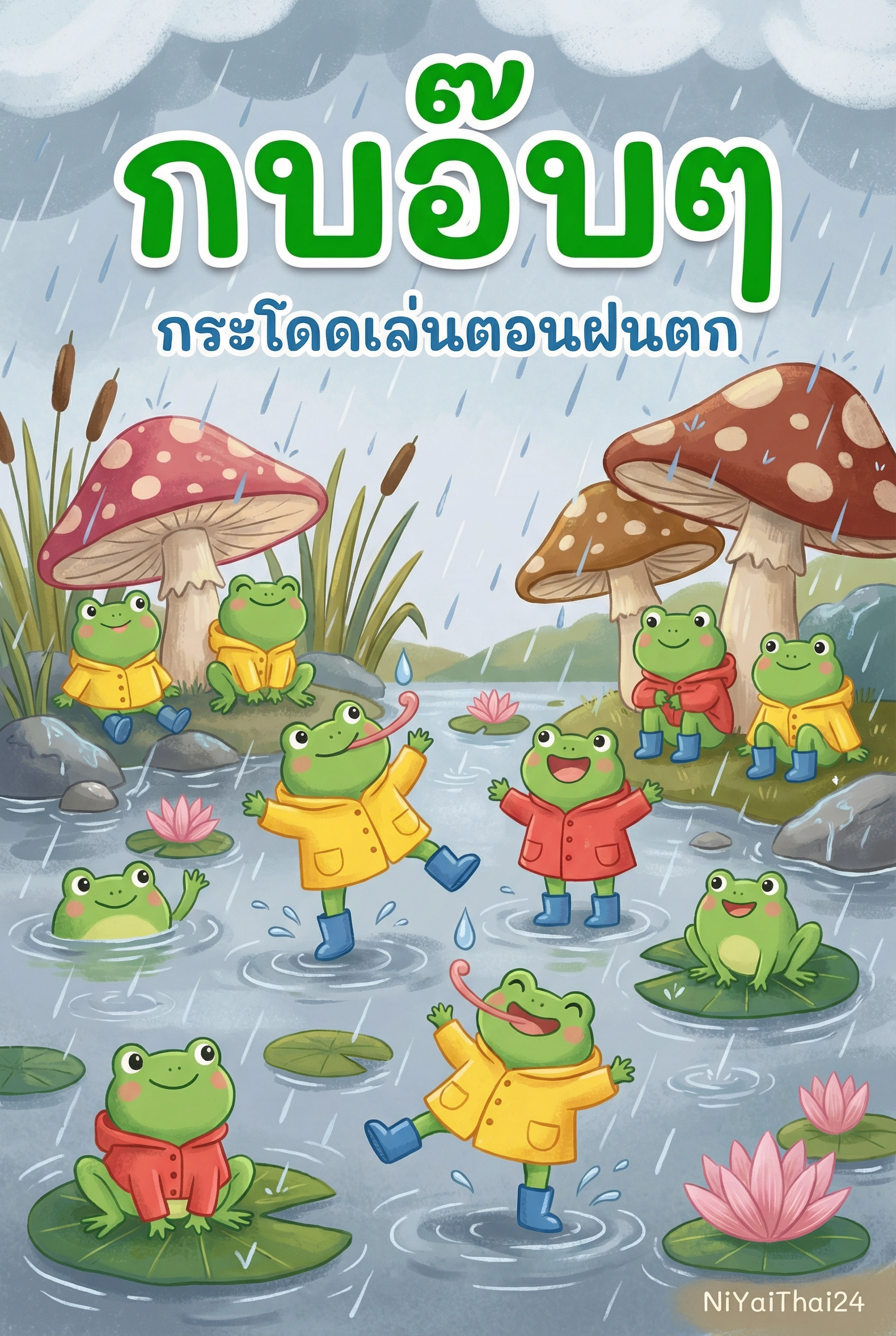 อ่านกบอ๊บๆ กระโดดเล่นตอนฝนตกฟรี นิยายออนไลน์จบแล้ว - NIYAITHAI24.COM