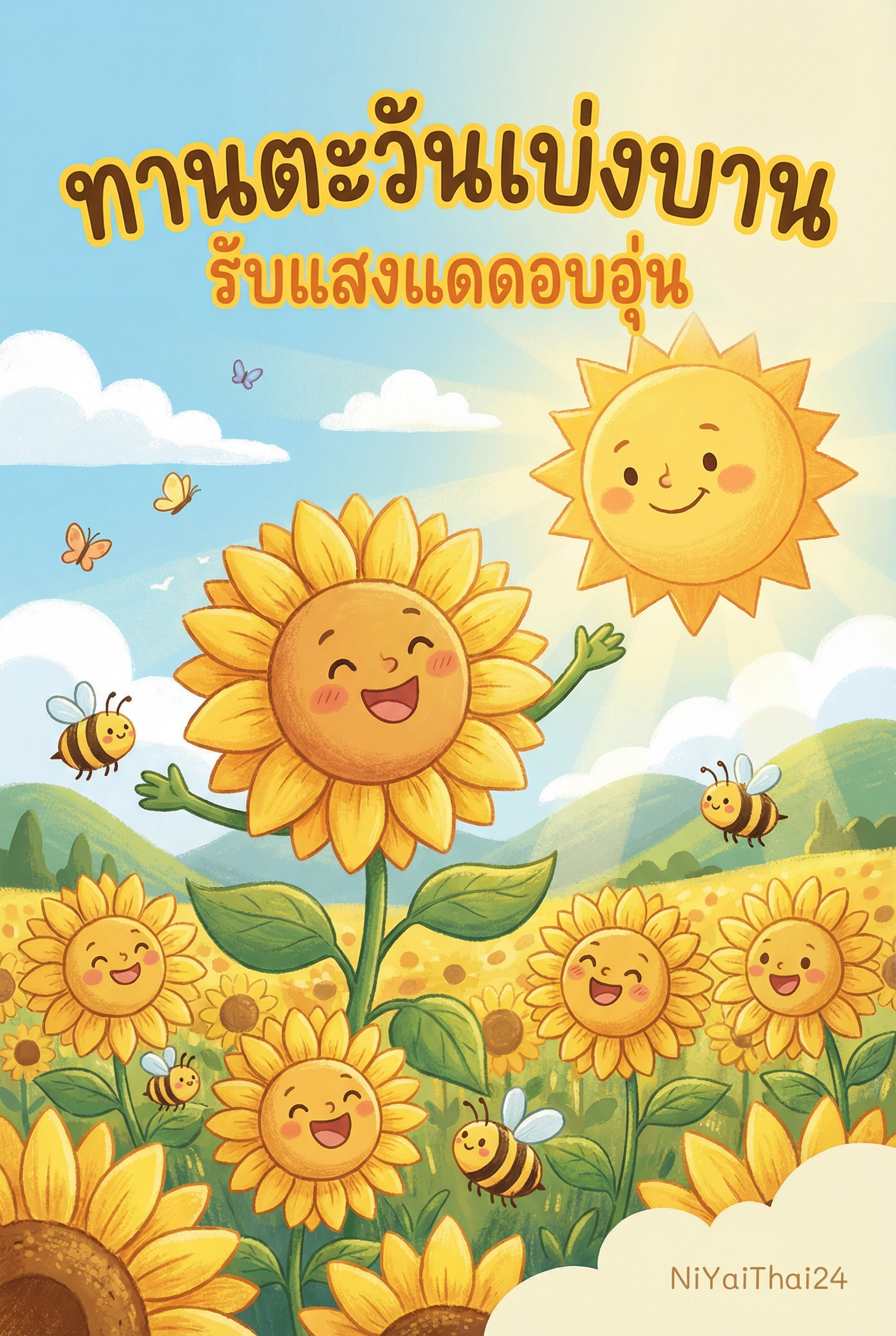 อ่านทานตะวันเบ่งบานรับแสงแดดอบอุ่นฟรี นิยายออนไลน์จบแล้ว - NIYAITHAI24.COM