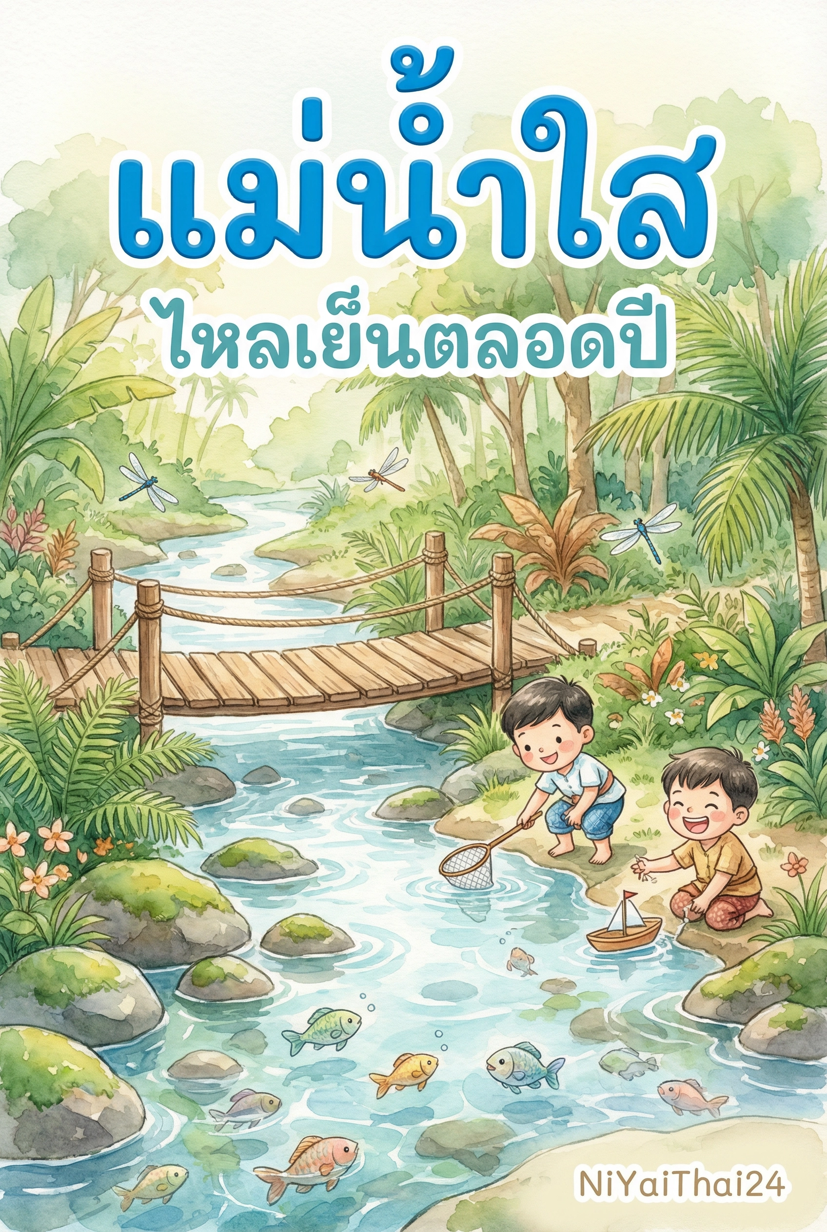 อ่านแม่น้ำใสไหลเย็นตลอดปีฟรี นิยายออนไลน์จบแล้ว - NIYAITHAI24.COM