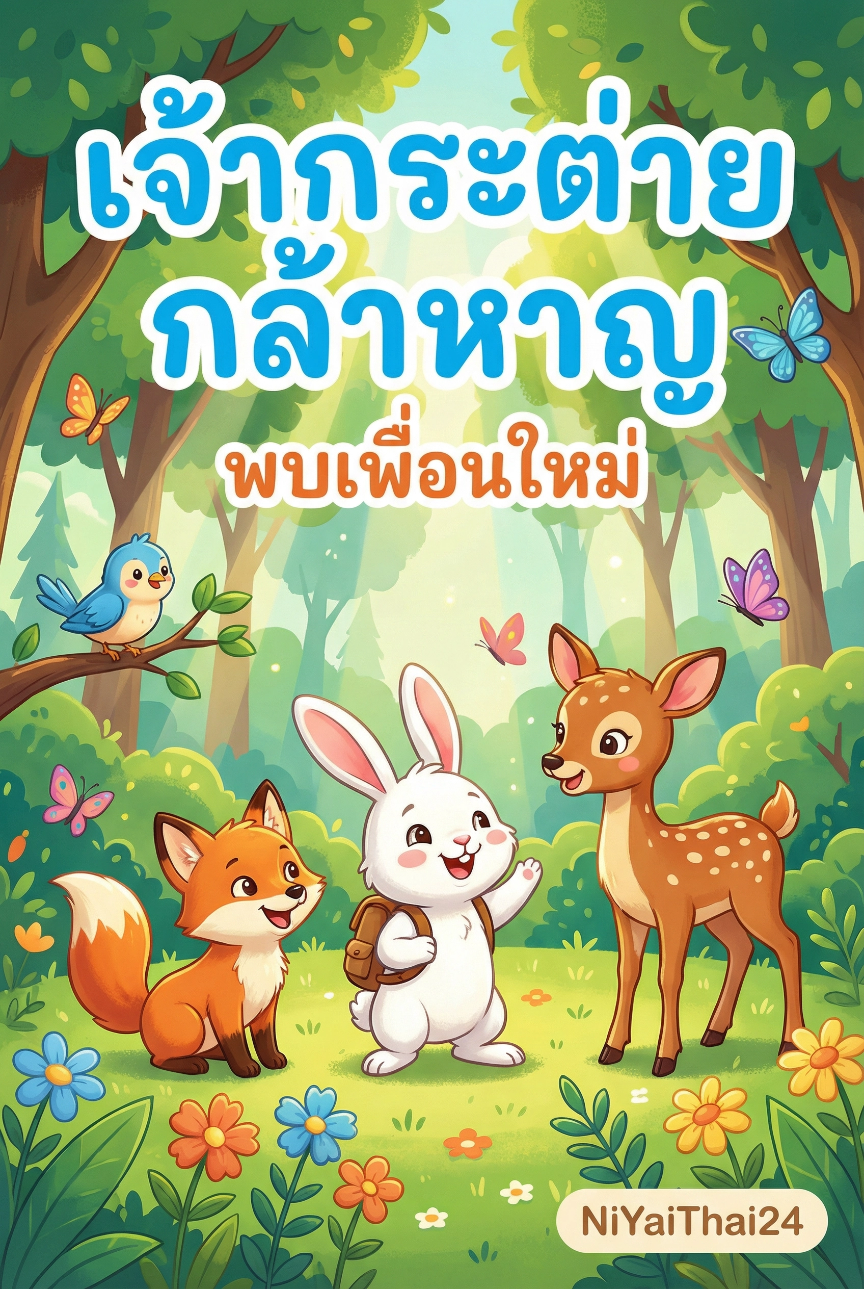อ่านเจ้ากระต่ายกล้าหาญพบเพื่อนใหม่ฟรี นิยายออนไลน์จบแล้ว - NIYAITHAI24.COM