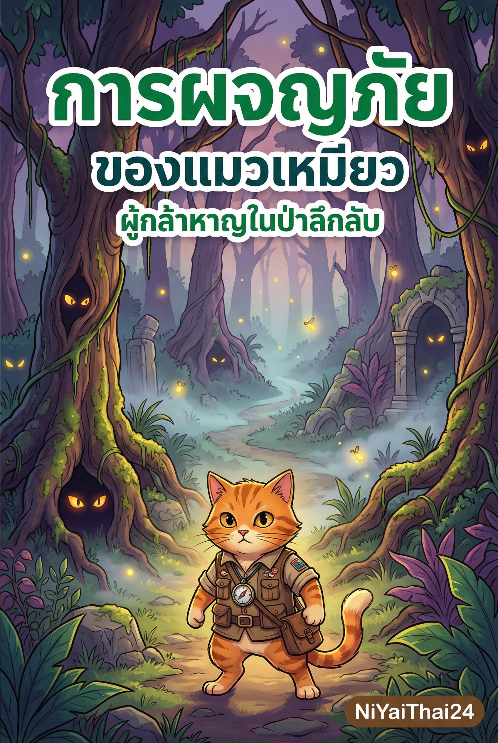อ่านการผจญภัยของแมวเหมียวผู้กล้าหาญในป่าลึกลับฟรี นิยายออนไลน์จบแล้ว - NIYAITHAI24.COM