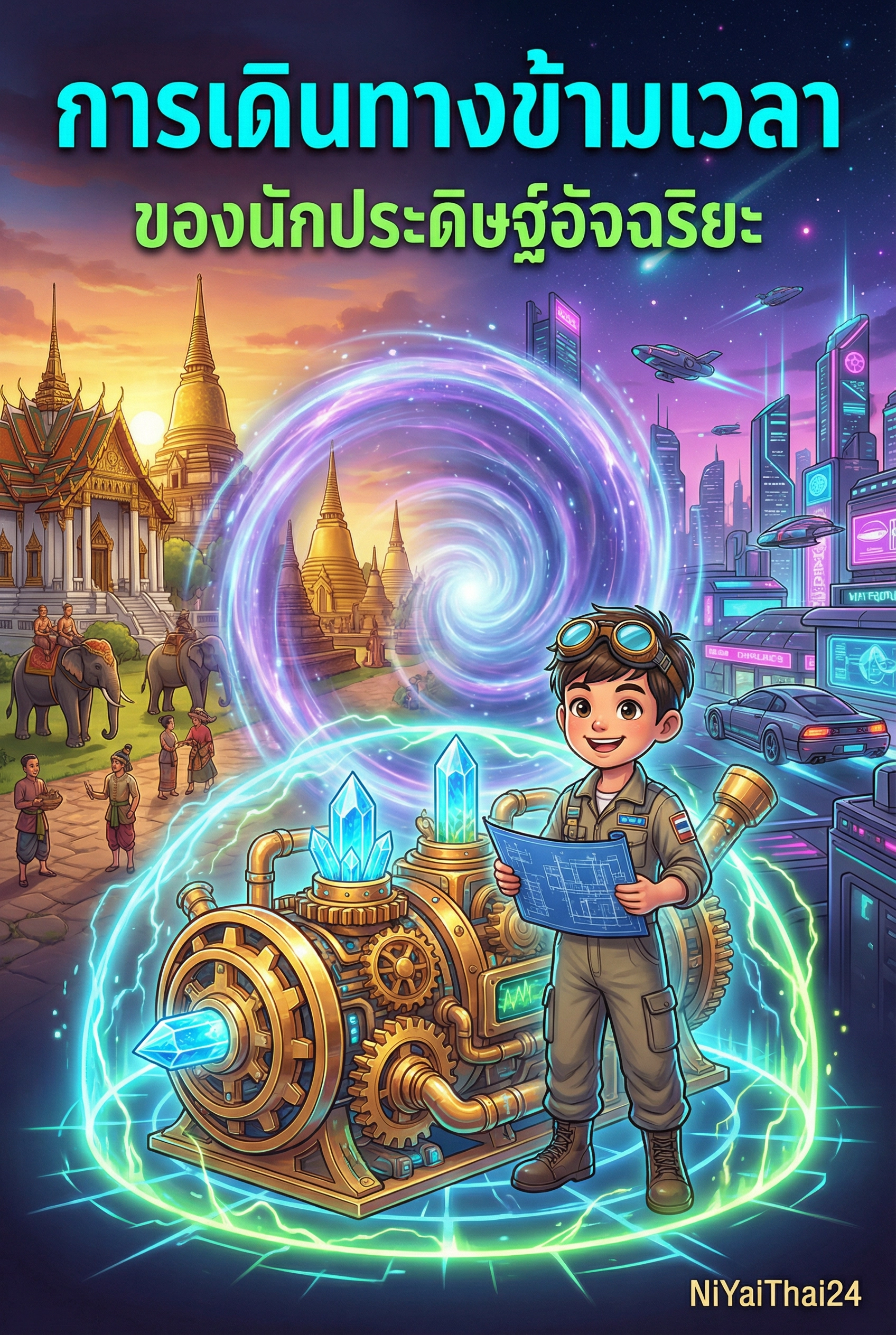 อ่านการเดินทางข้ามเวลาของนักประดิษฐ์อัจฉริยะฟรี นิยายออนไลน์จบแล้ว - NIYAITHAI24.COM