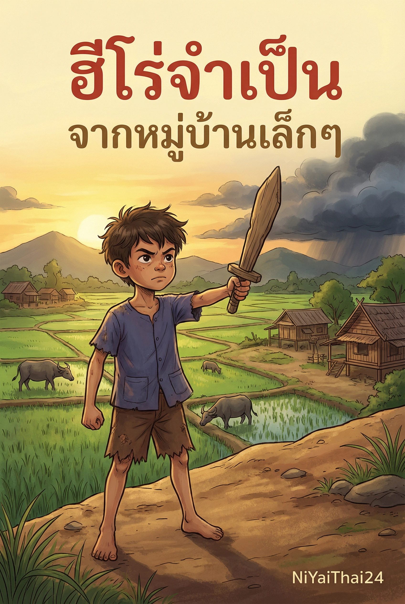 อ่านฮีโร่จำเป็นจากหมู่บ้านเล็กๆฟรี นิยายออนไลน์จบแล้ว - NIYAITHAI24.COM