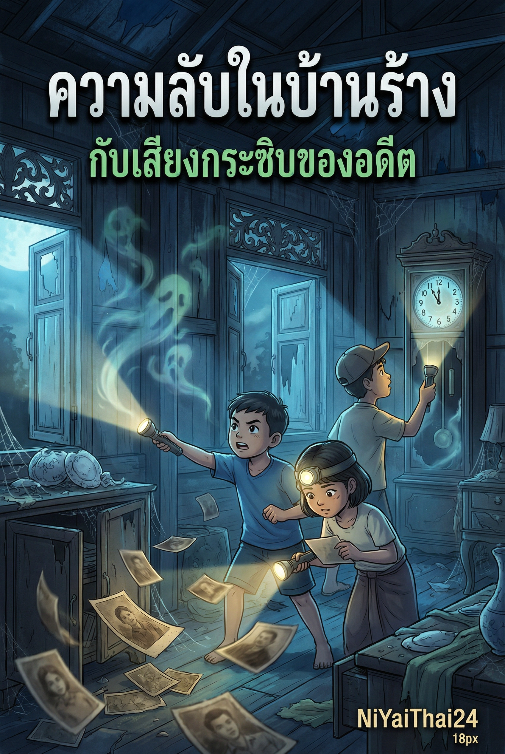 อ่านความลับในบ้านร้างกับเสียงกระซิบของอดีตฟรี นิยายออนไลน์จบแล้ว - NIYAITHAI24.COM