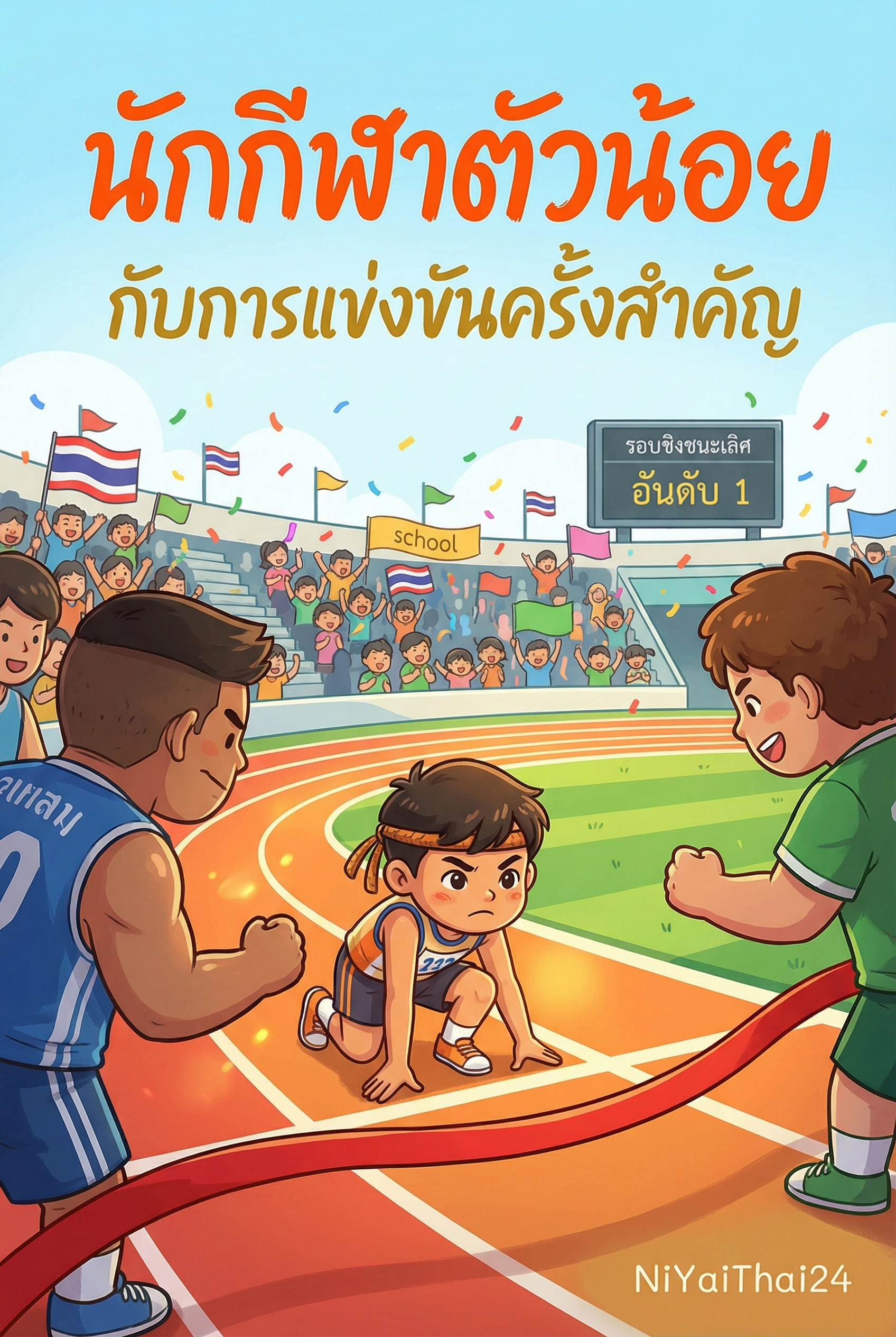 อ่านนักกีฬาตัวน้อยกับการแข่งขันครั้งสำคัญฟรี นิยายออนไลน์จบแล้ว - NIYAITHAI24.COM