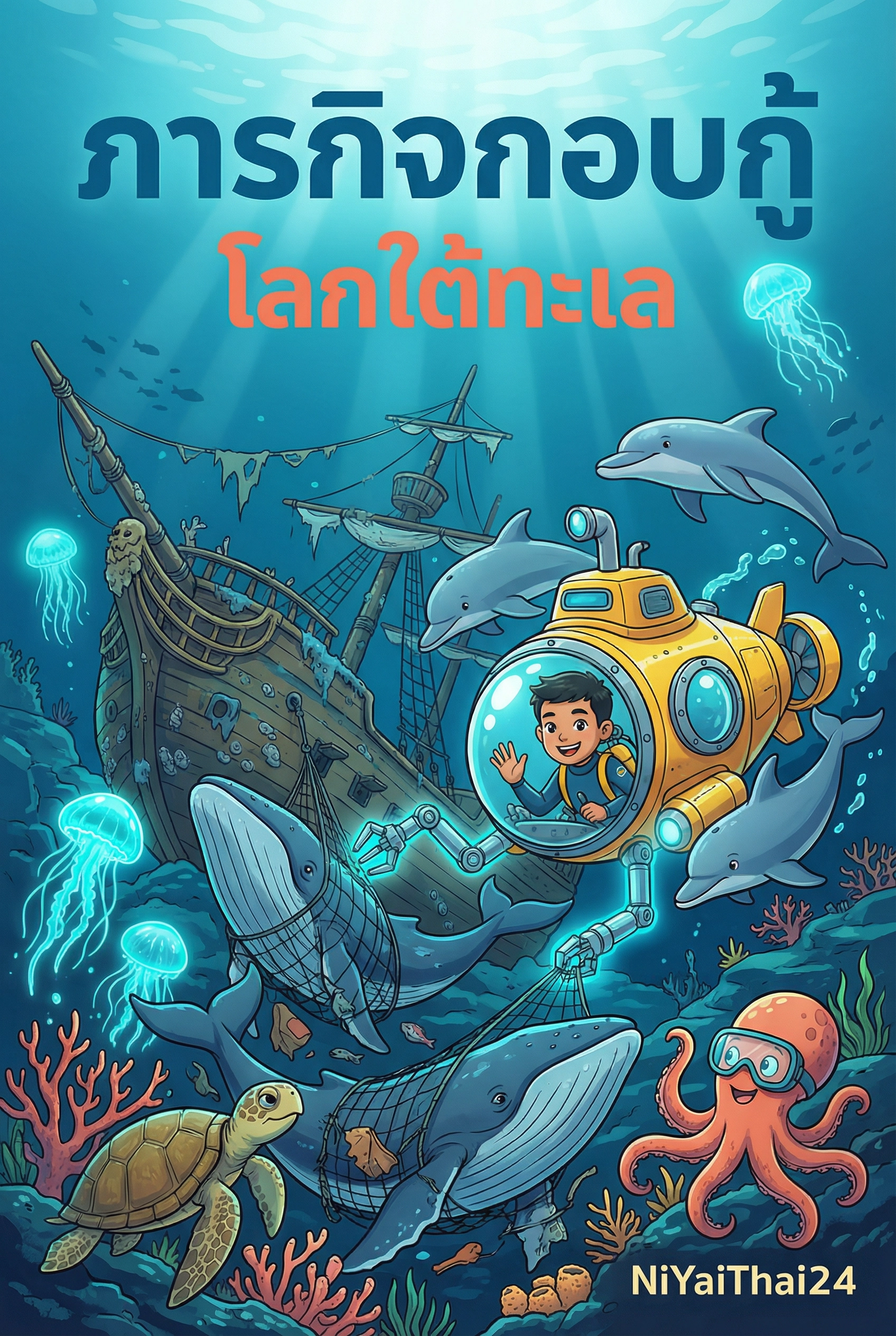 อ่านภารกิจกอบกู้โลกใต้ทะเลฟรี นิยายออนไลน์จบแล้ว - NIYAITHAI24.COM