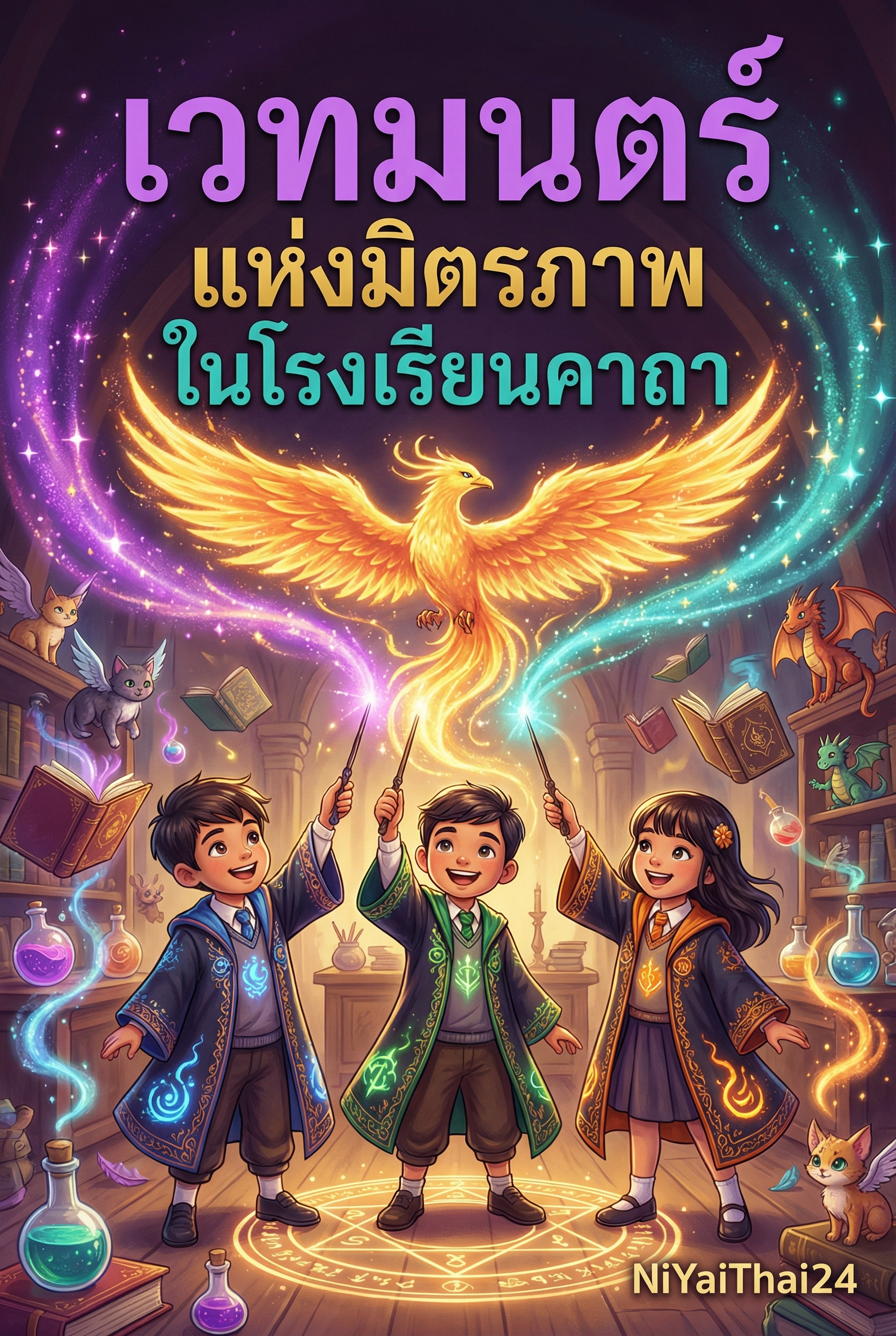 อ่านเวทมนตร์แห่งมิตรภาพในโรงเรียนคาถาฟรี นิยายออนไลน์จบแล้ว - NIYAITHAI24.COM