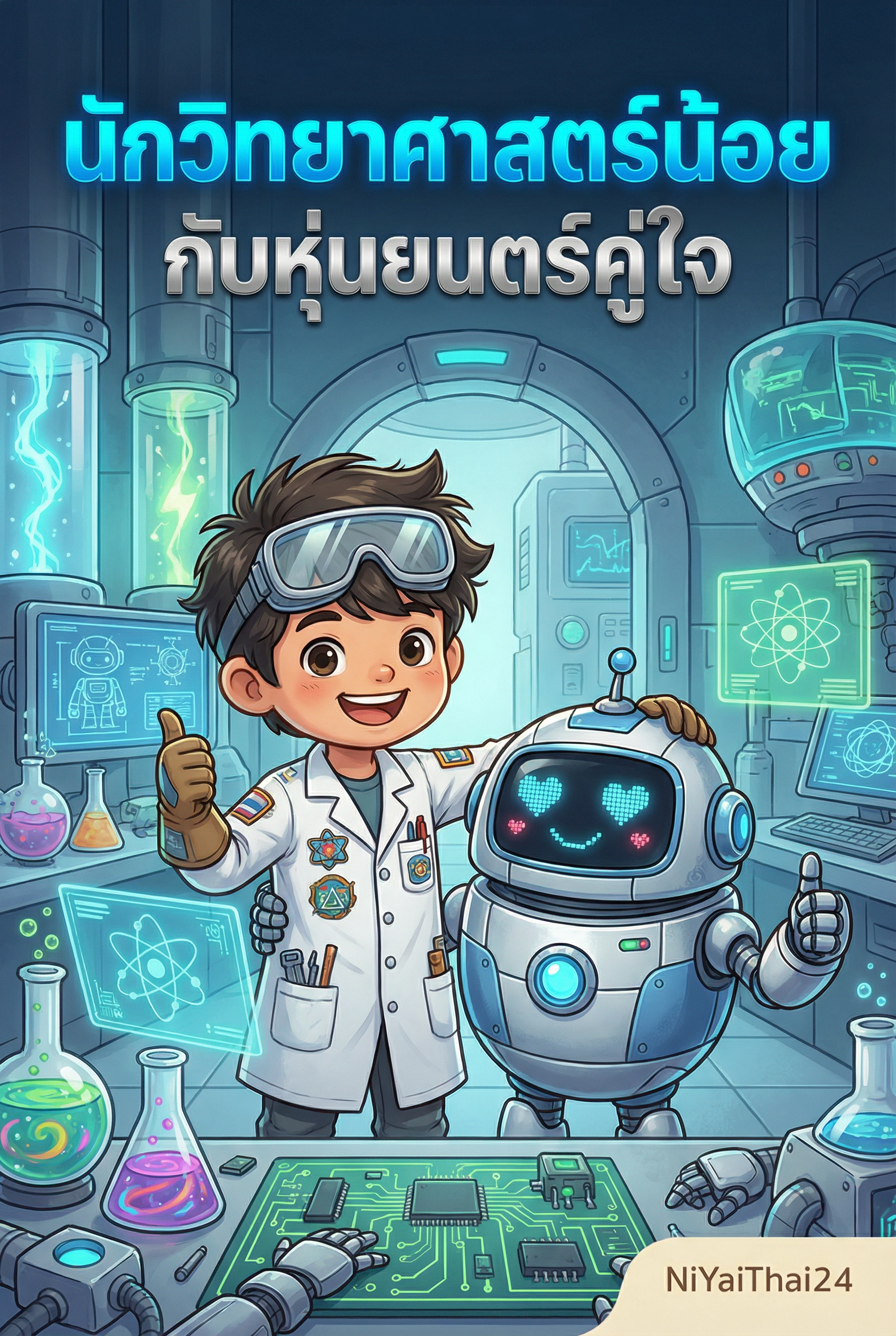 อ่านนักวิทยาศาสตร์น้อยกับหุ่นยนต์คู่ใจฟรี นิยายออนไลน์จบแล้ว - NIYAITHAI24.COM